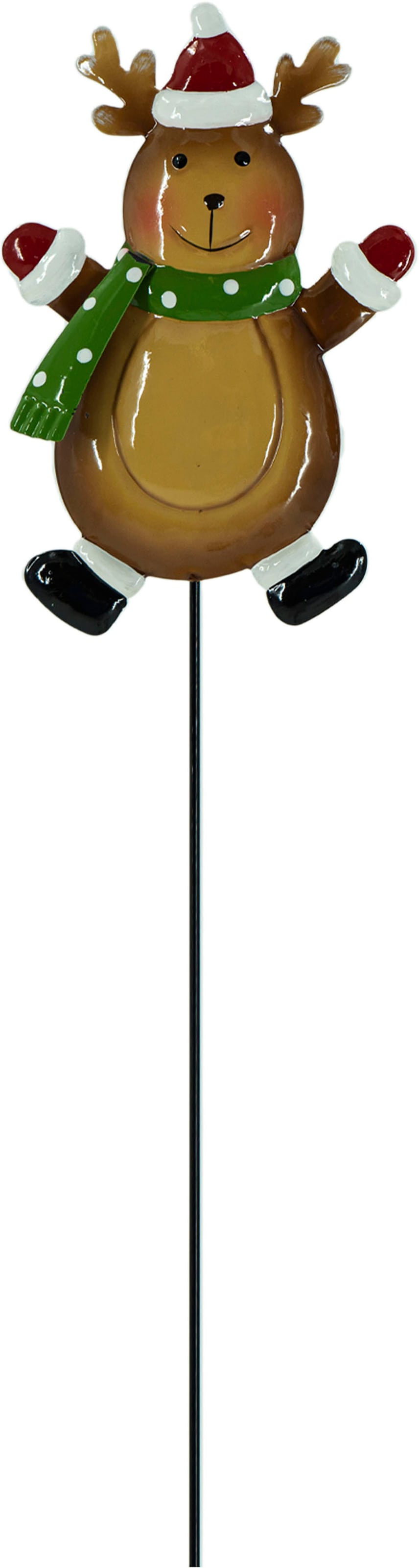 NOOR LIVING Weihnachtsfigur »Gartenstecker mit Weihnachtsmotiv«, aus Metall, Höhe ca. 61 cm