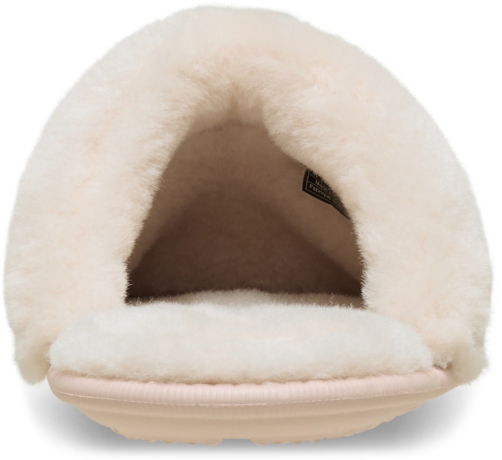 Crocs Pantoffel »Classic Fuzz Scuff«  mit gepolsterter Innensohle