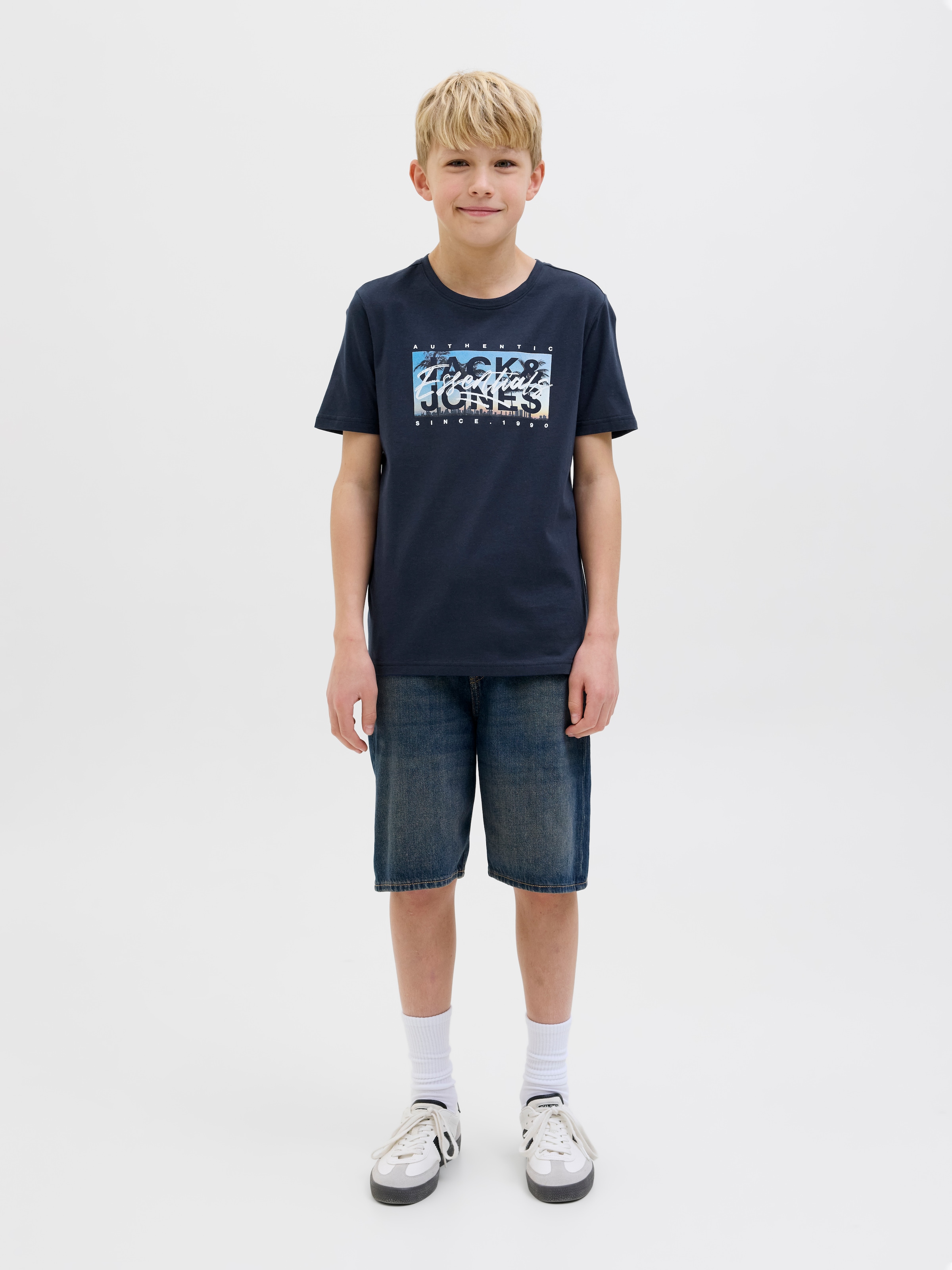 Jack & Jones Junior T-Shirt »JJCOLTON PHOTOPRINT TEE SS CREW NE JNR«
