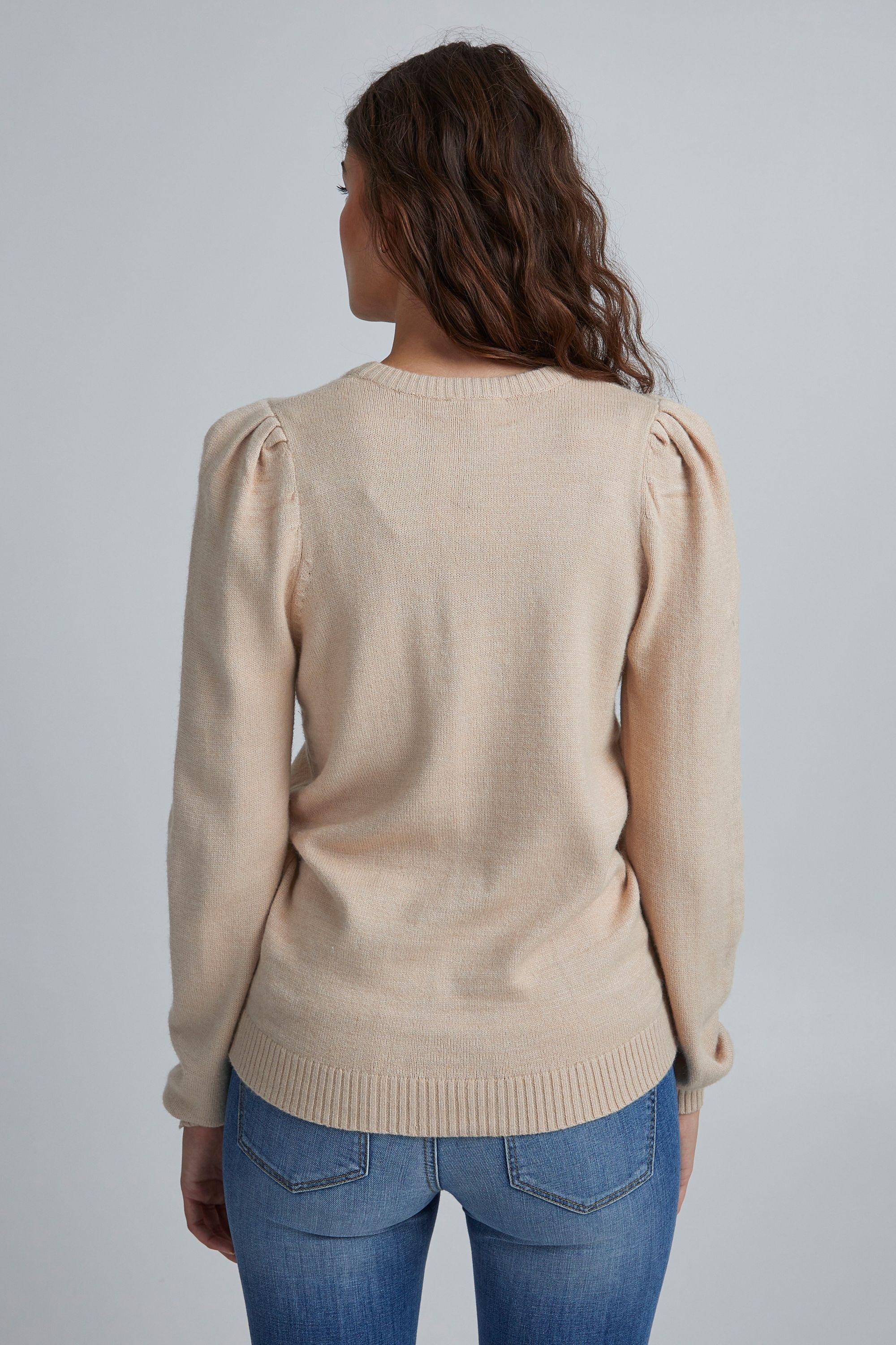 b.young Strickpullover »Strickrundhalspullov BYMilo«