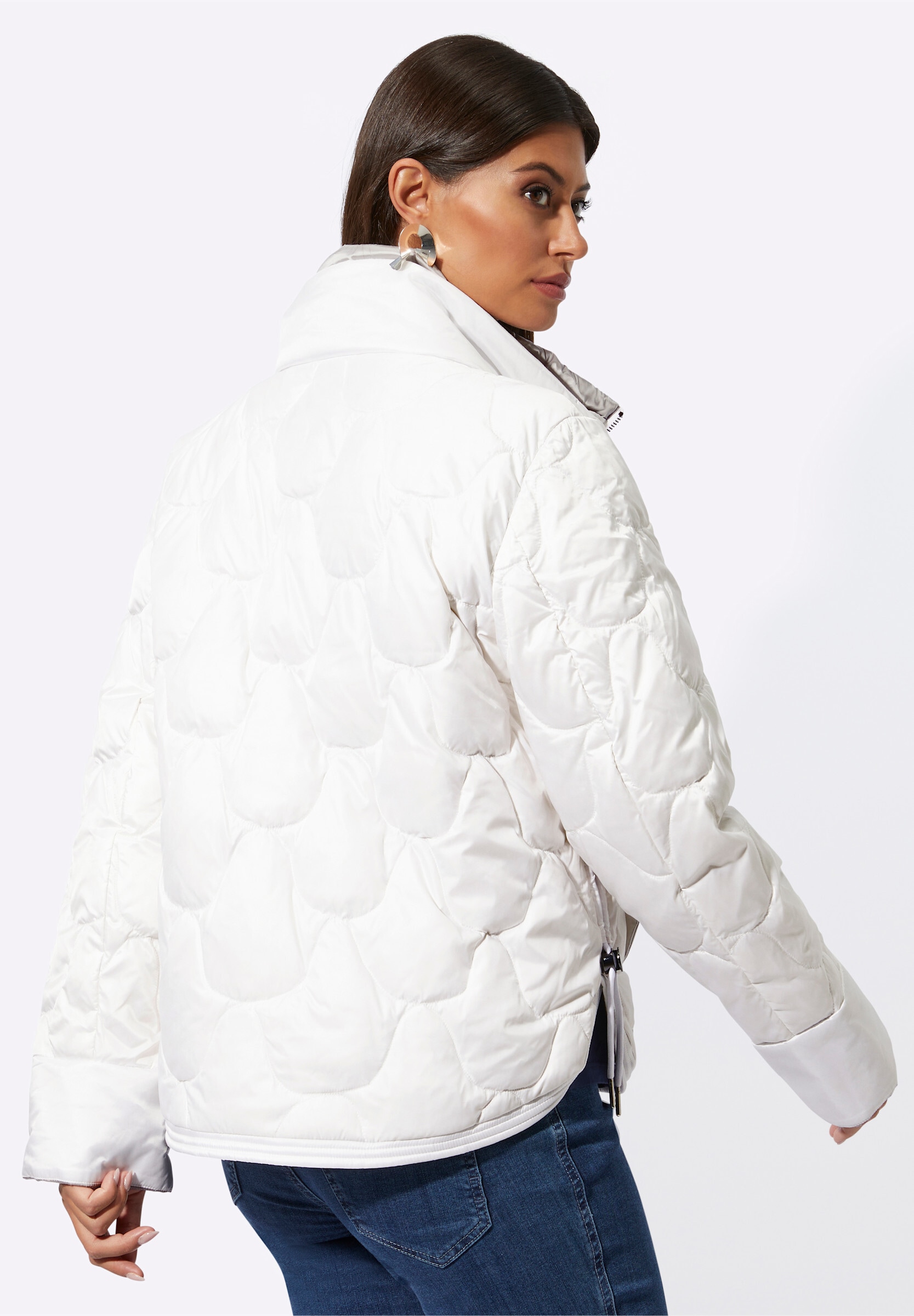 creation L Steppjacke »Leicht-Daunen-Steppjacke Leichtdaunenjacke mit hochwertiger Füllung« ohne Kapuze
