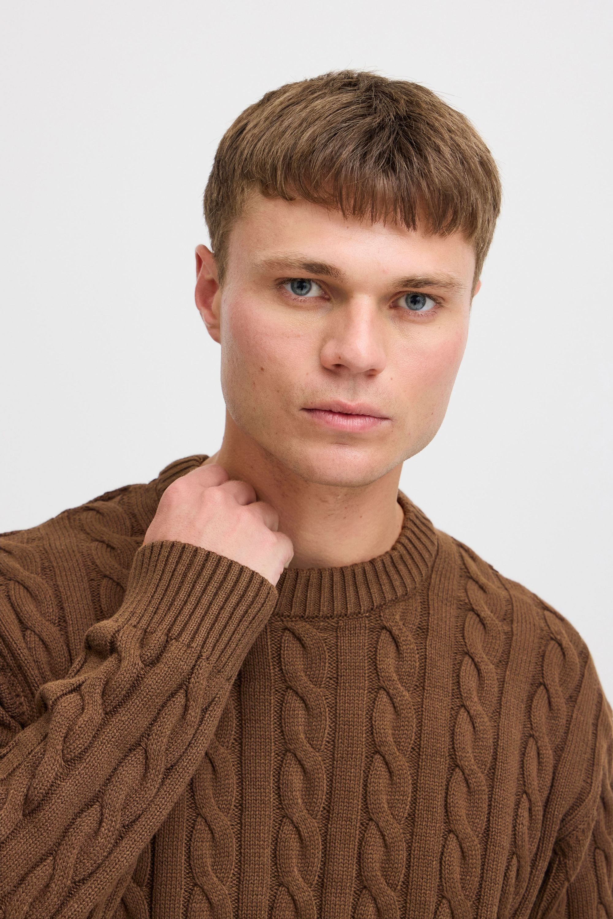 !Solid Strickfleece-Pullover »Strickpullover SDMALCOLM«