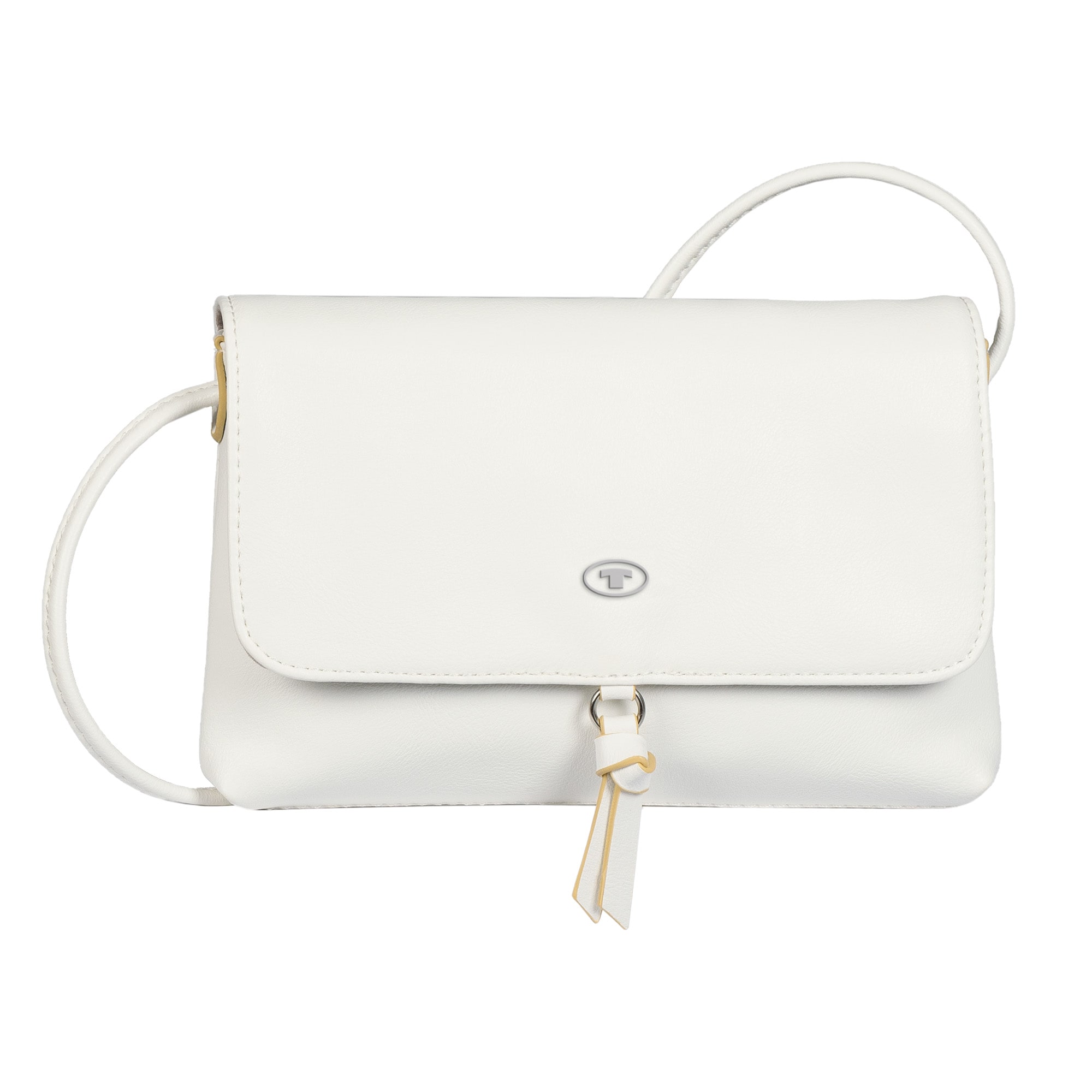 TOM TAILOR Umhängetasche »Luna« mit hochglänzendem Logo und kleinem dekorativen Knoten