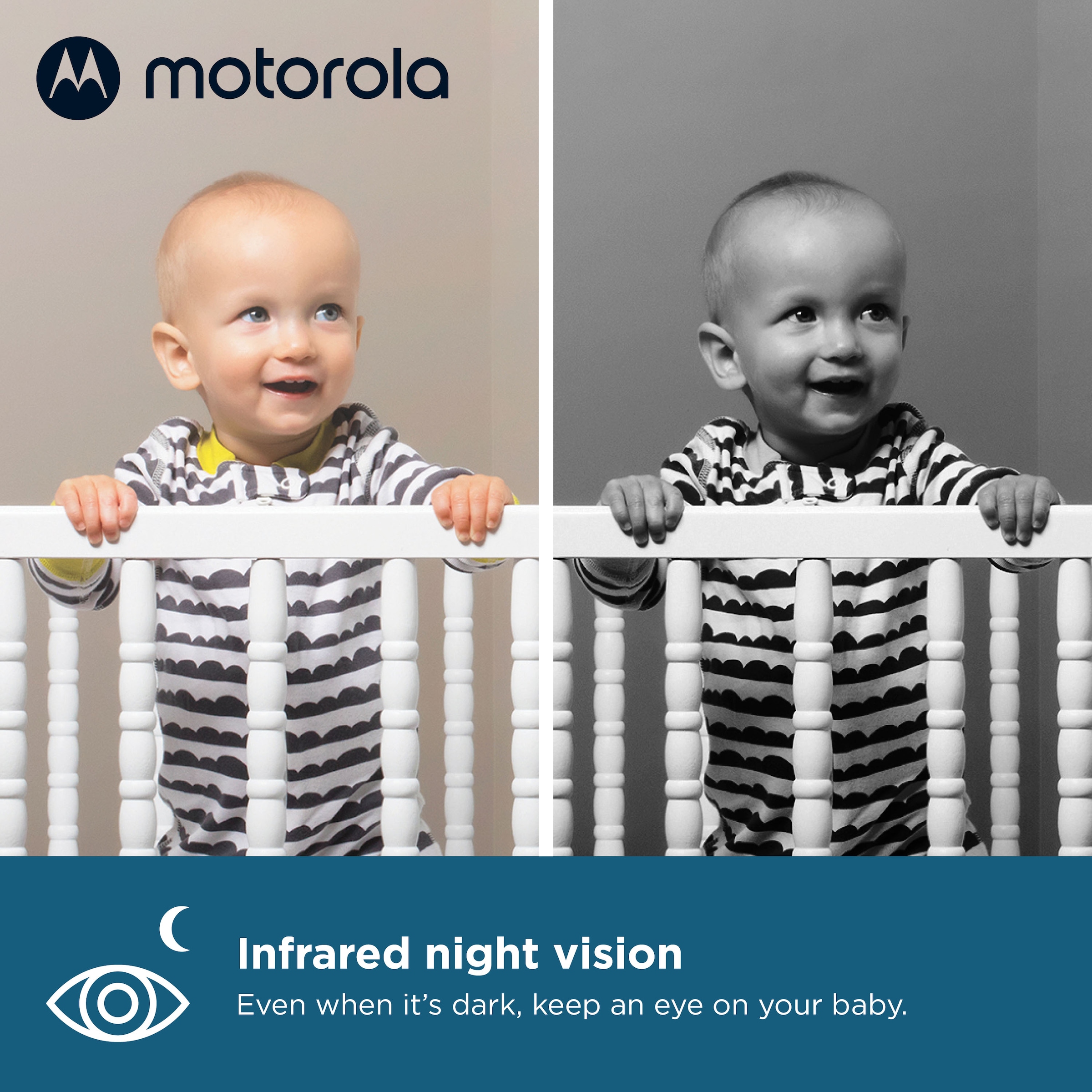 Motorola Babyphone »Video Nursery VM482«, 2,4-Zoll-Farbdisplay