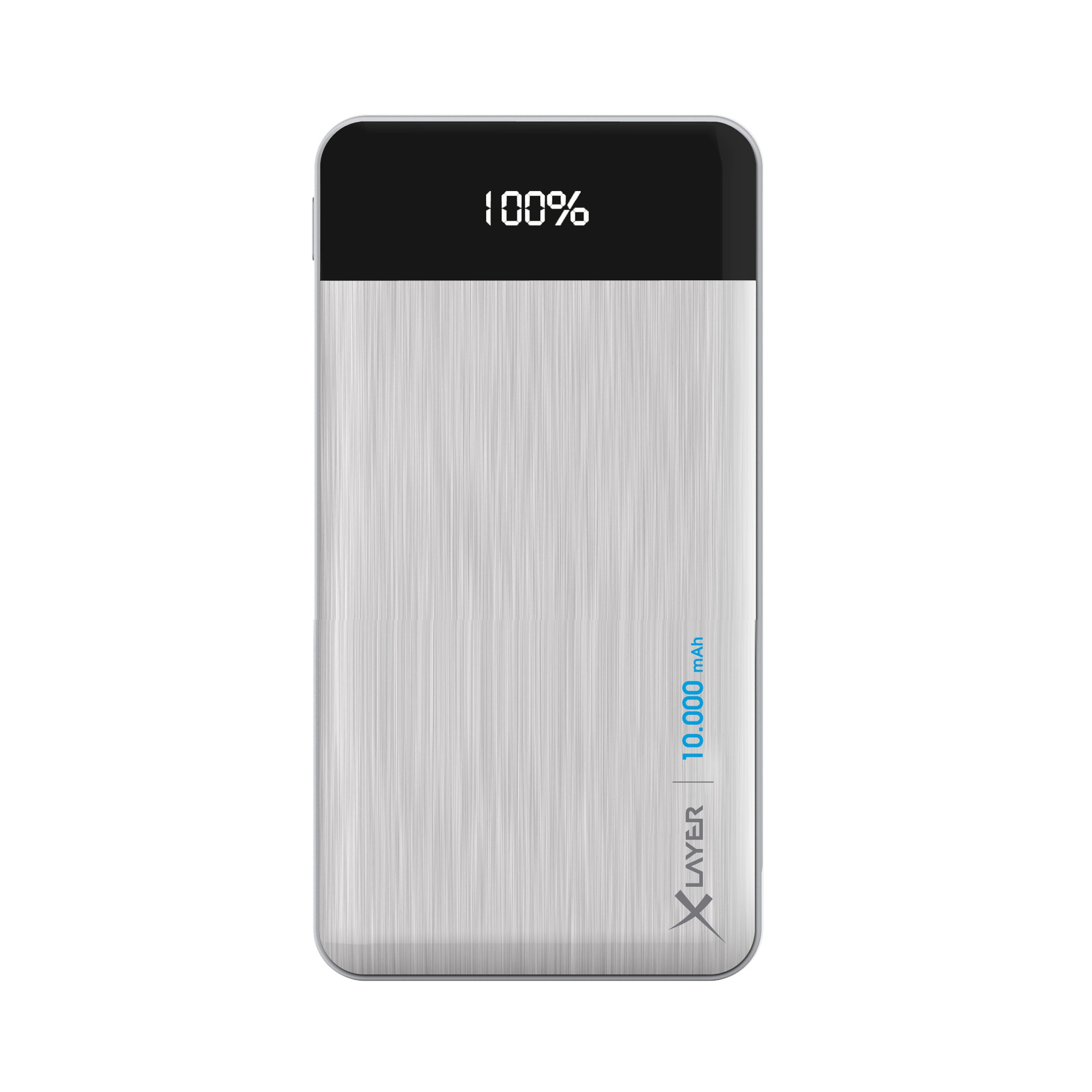 Zusatzakku »Powerbank X-Charger Silver 10000mAh Smartphones/Ta«