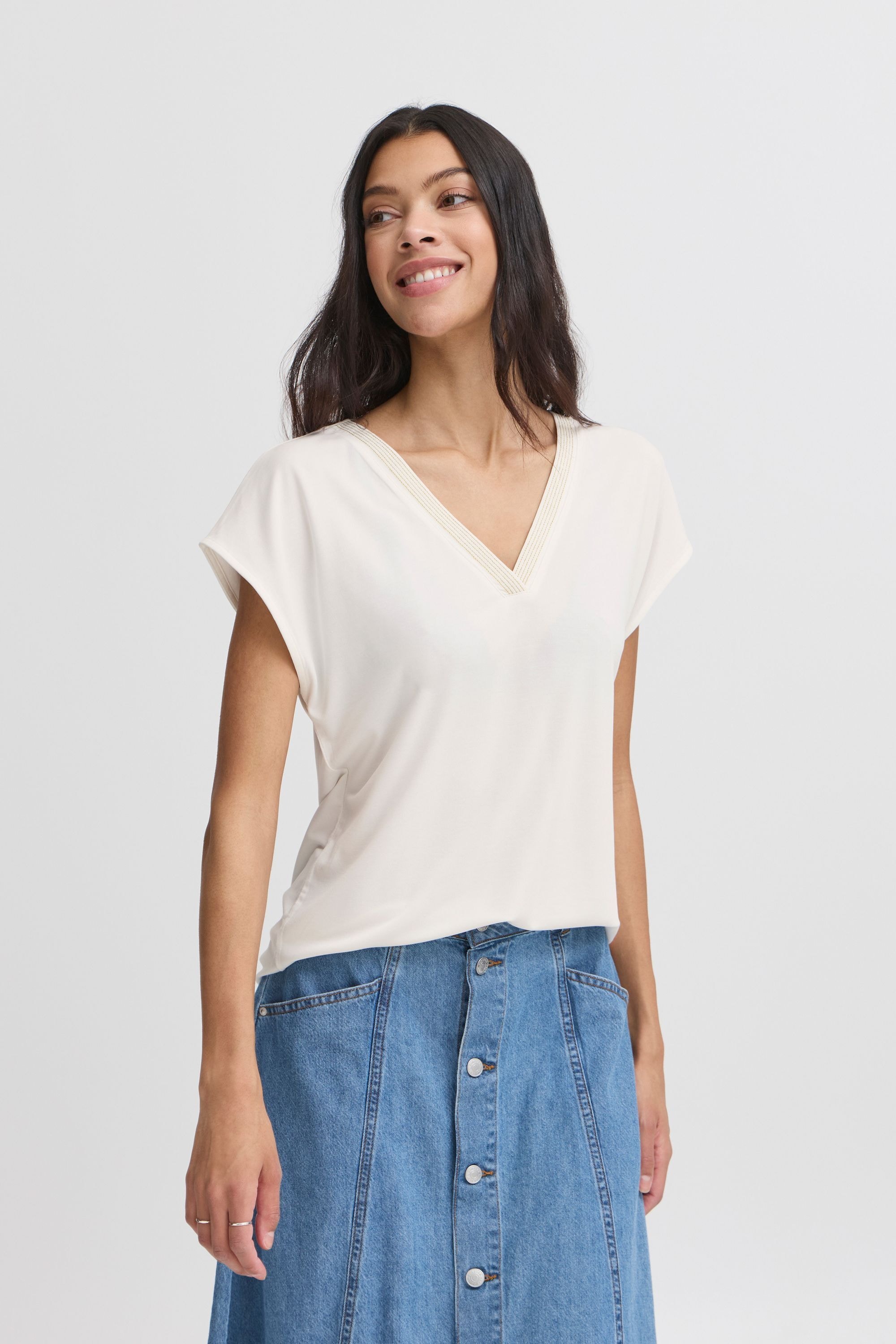 b.young V-Shirt »V-Shirt BYPERL«