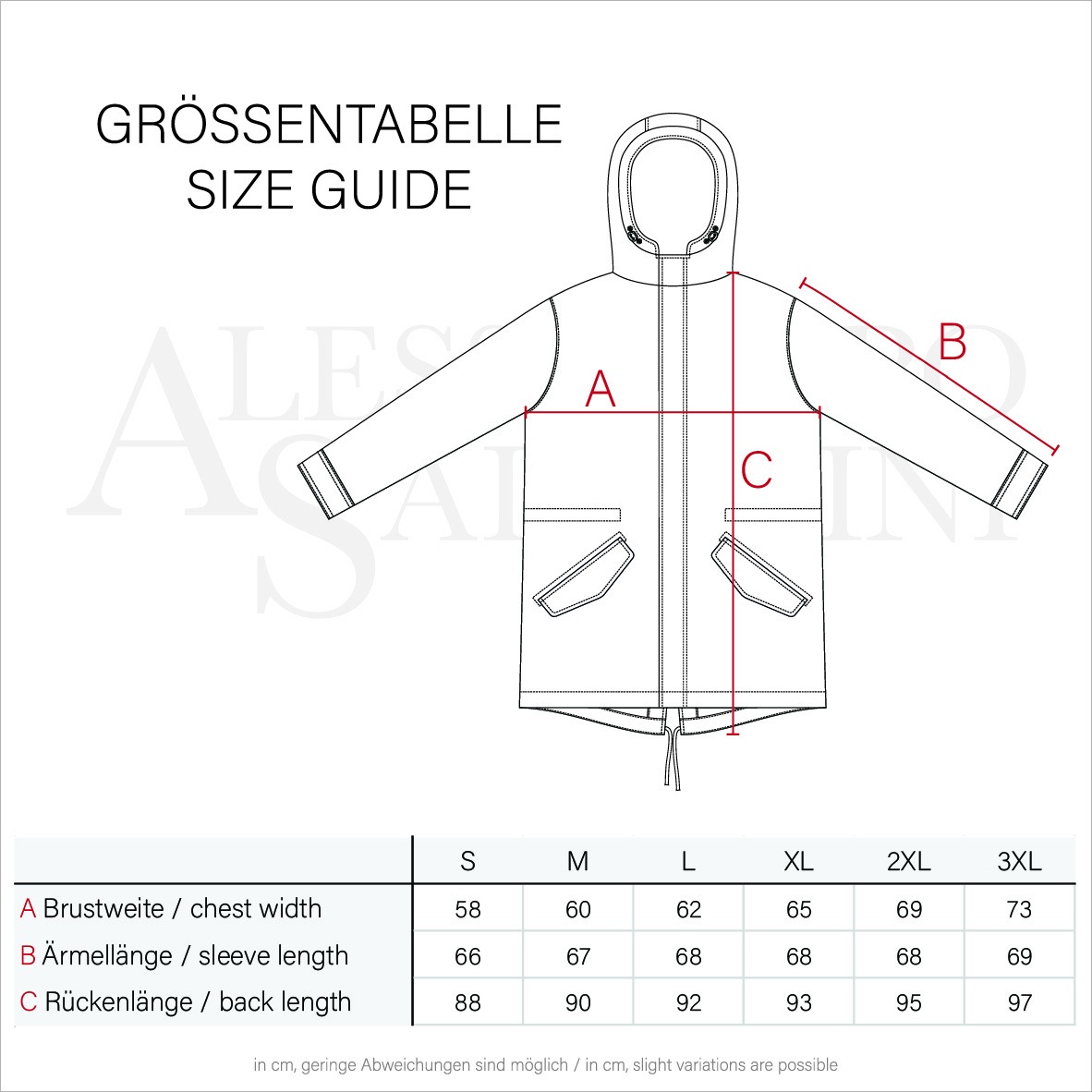 Alessandro Salvarini Winterjacke »A. Salvarini Herren Winter Parka AS138«