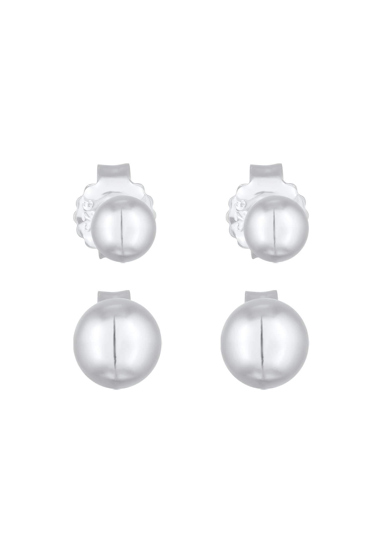 Elli Paar Ohrstecker »Ohrringe Kugel Ohrstecker 2er Set 925 Silber«
