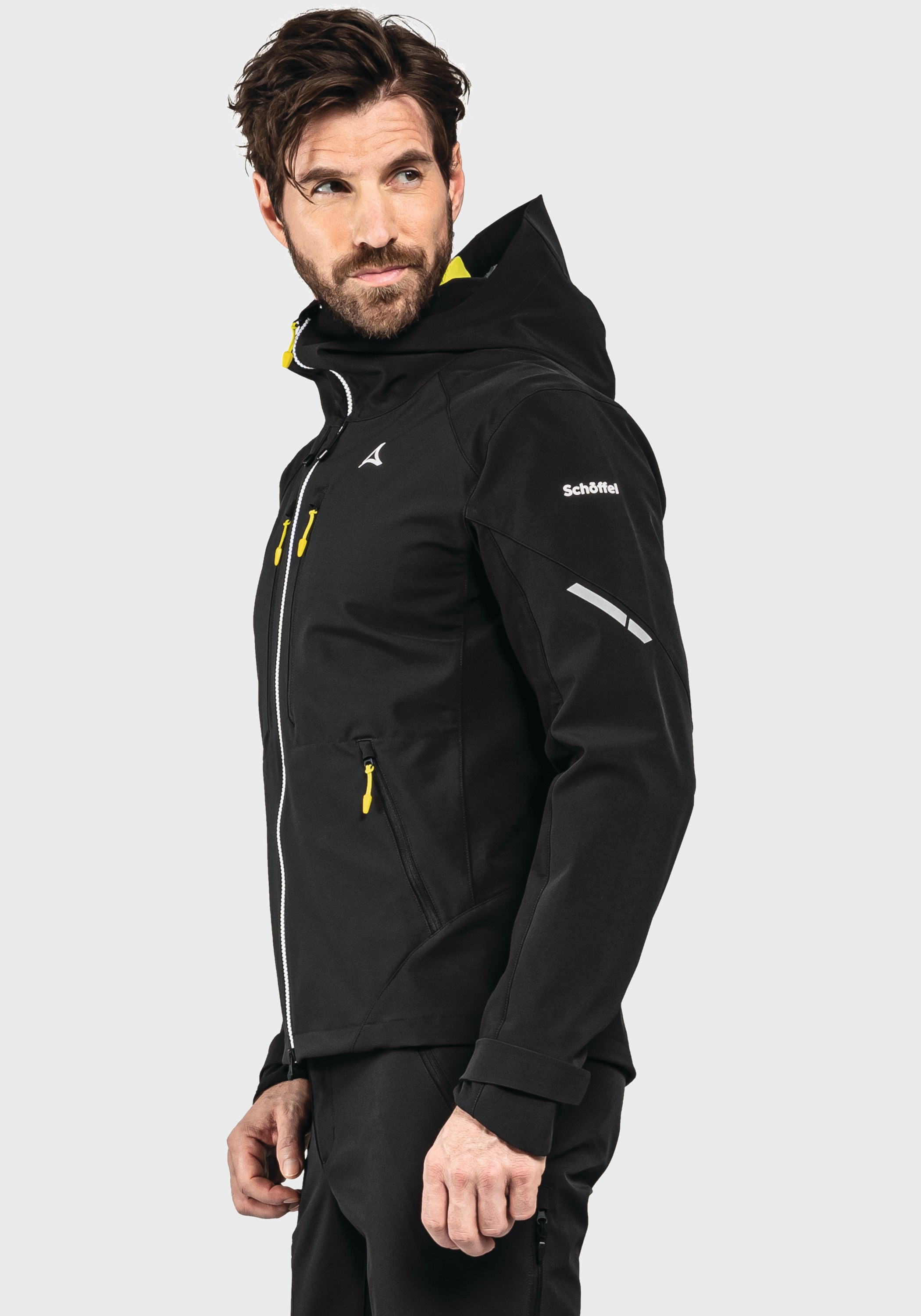 Schöffel Outdoorjacke »Softshell Jacket Matrei M«, mit Kapuze