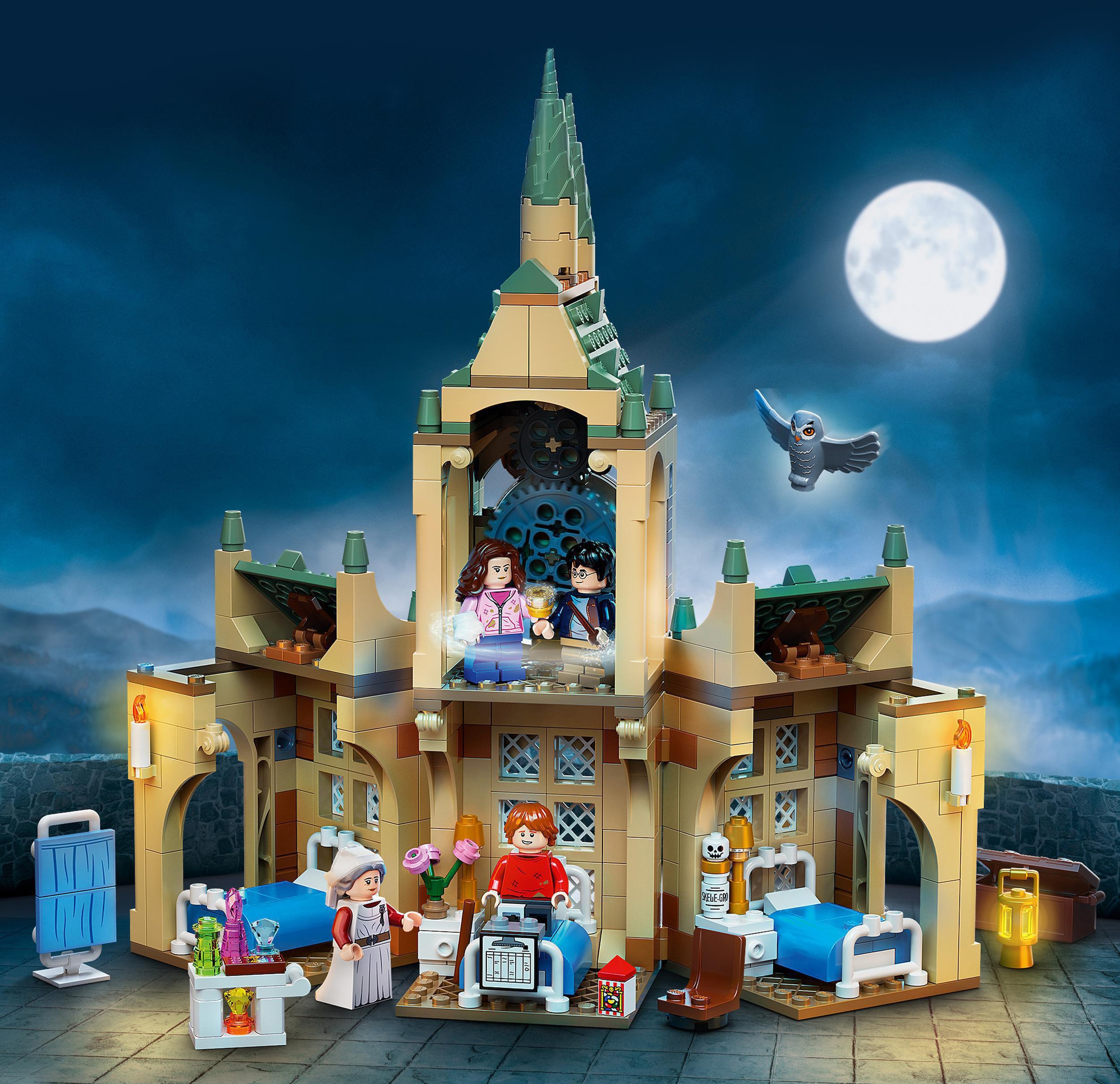 LEGO® Konstruktionsspielsteine »Hogwarts™ Krankenflügel (76398), LEGO® Harry Potter™«, (510 St.), Made in Europe