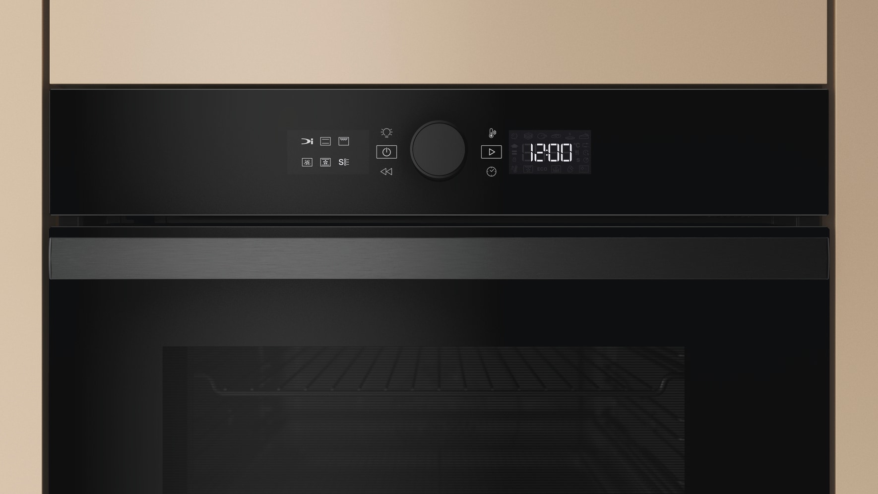 BAUKNECHT Backofen-Set »BAKO 920 Airfry« mit Teilauszug FlexiClean - zwei mühelose Reinigungsfunktionen (Pyrolyse & Hydrolyse) je nach Bedarf Set, 2 Stk. tlg. AirFry-Funktion – die gesündere Alternative zur Fritteuse