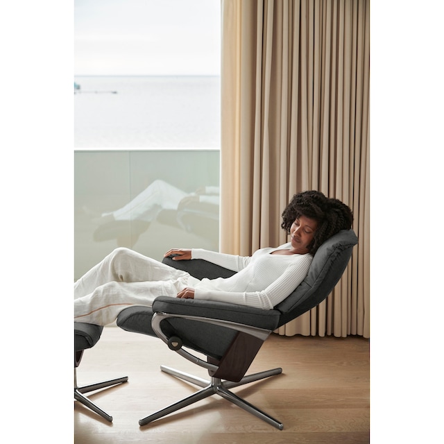 Stressless® Relaxsessel »Mayfair«, mit Cross Base, Größe S, M & L,  Holzakzent Wenge OTTO Online Shop