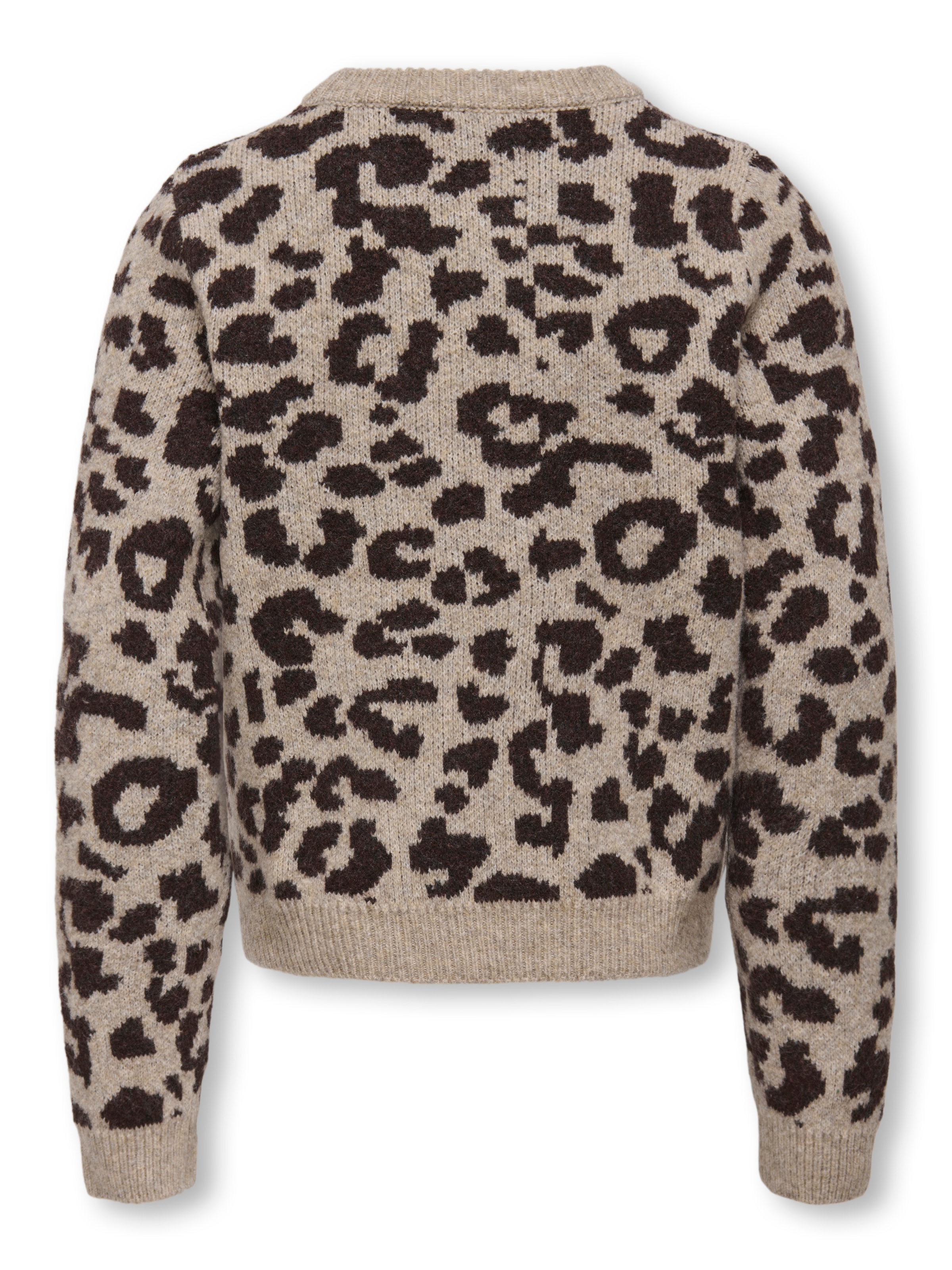 KIDS ONLY Strickpullover »KOGDORA LIFE LEO L/S O-NECK KNT«