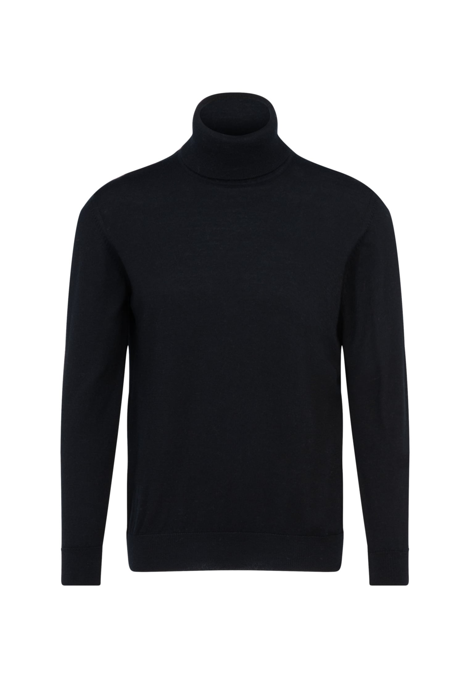 seidensticker Strickpullover »Schwarze Rose«, 1/1 Rundhals Uni