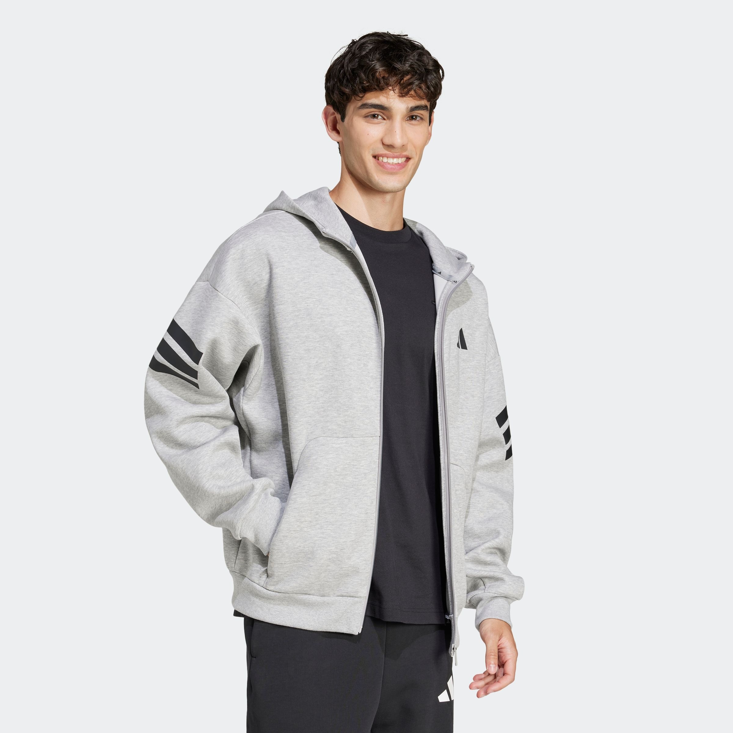 adidas Sportswear Kapuzensweatshirt »M FI 3S FZ«