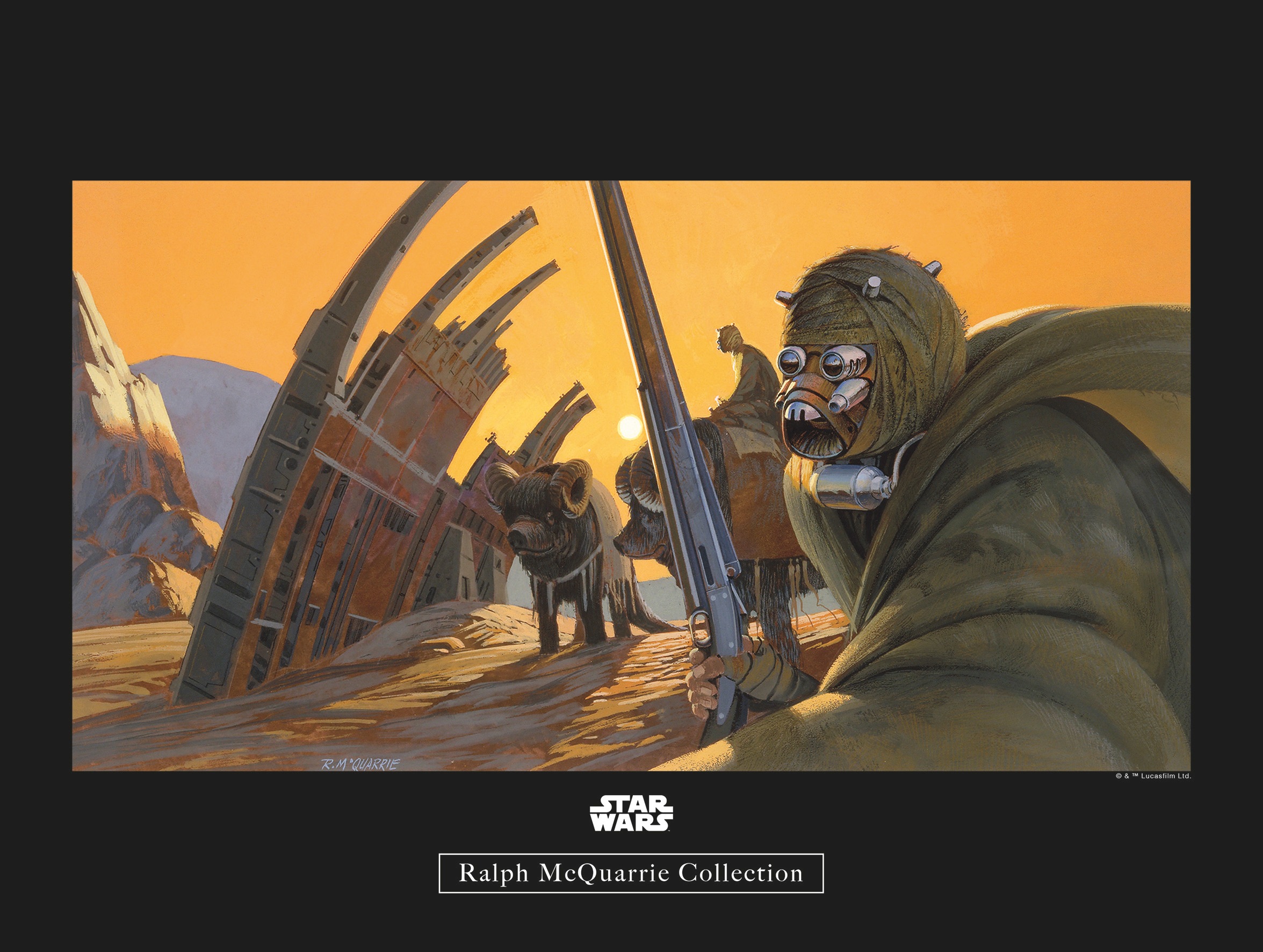 Komar Bild »Star Wars Classic RMQ Tusken«, Star Wars, (1 St.), Wandbild zur Dekoration im Kinderzimmer - ohne Rahmen
