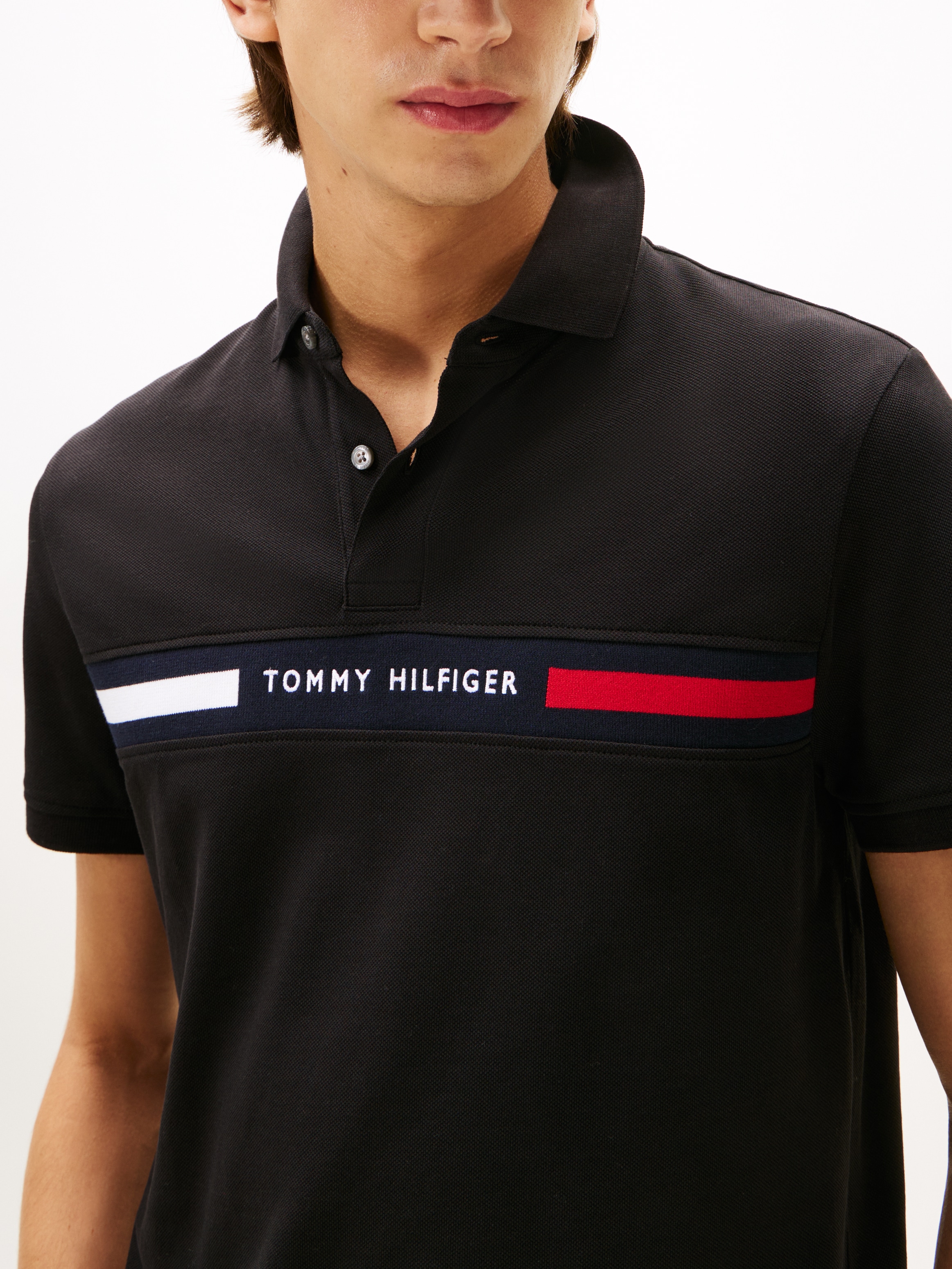 Tommy Hilfiger Poloshirt »HILFIGER CHEST INSERT REG POLO«