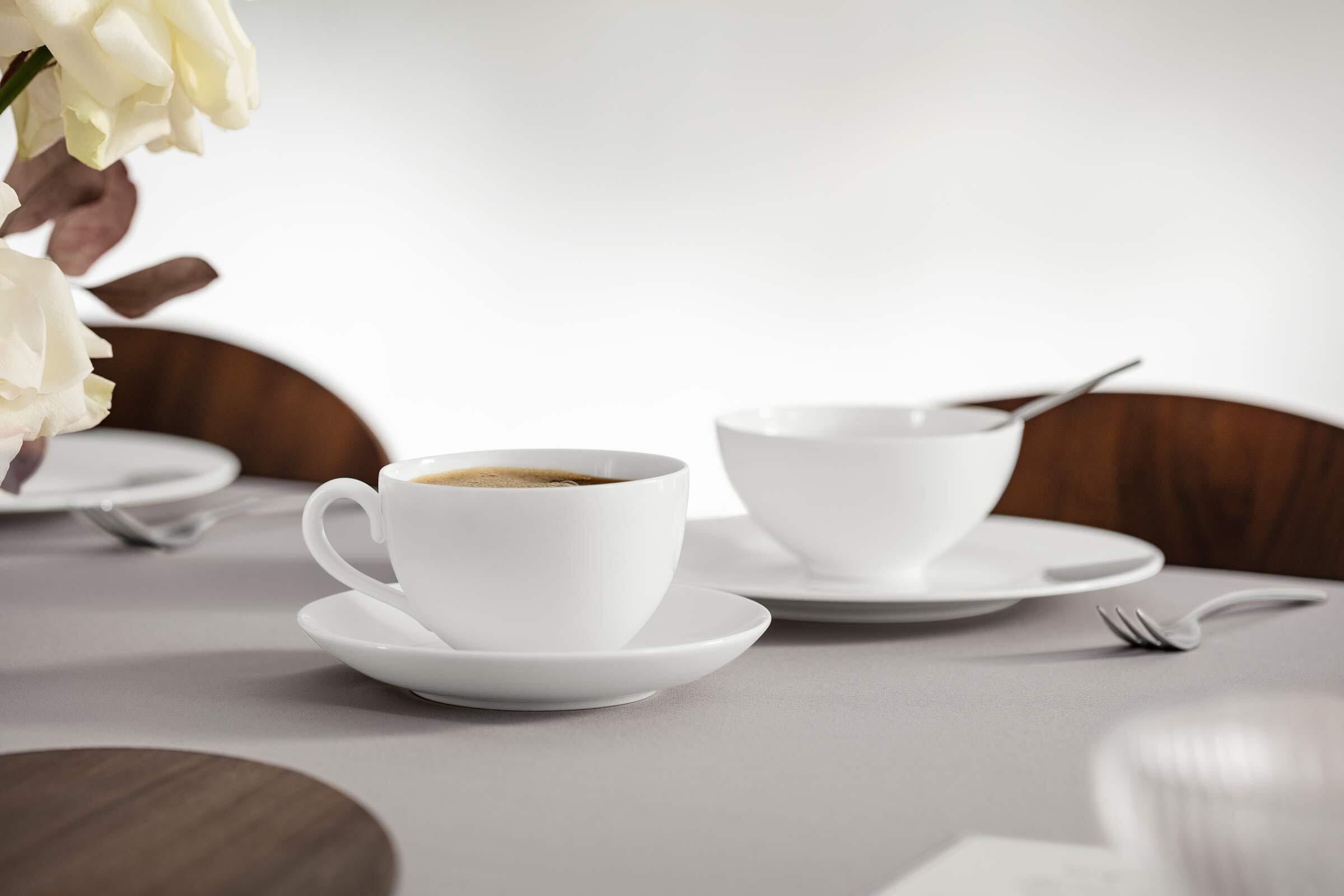 Villeroy & Boch Tasse »Kaffeetasse mit Untertasse Royal 260 ml weiß«
