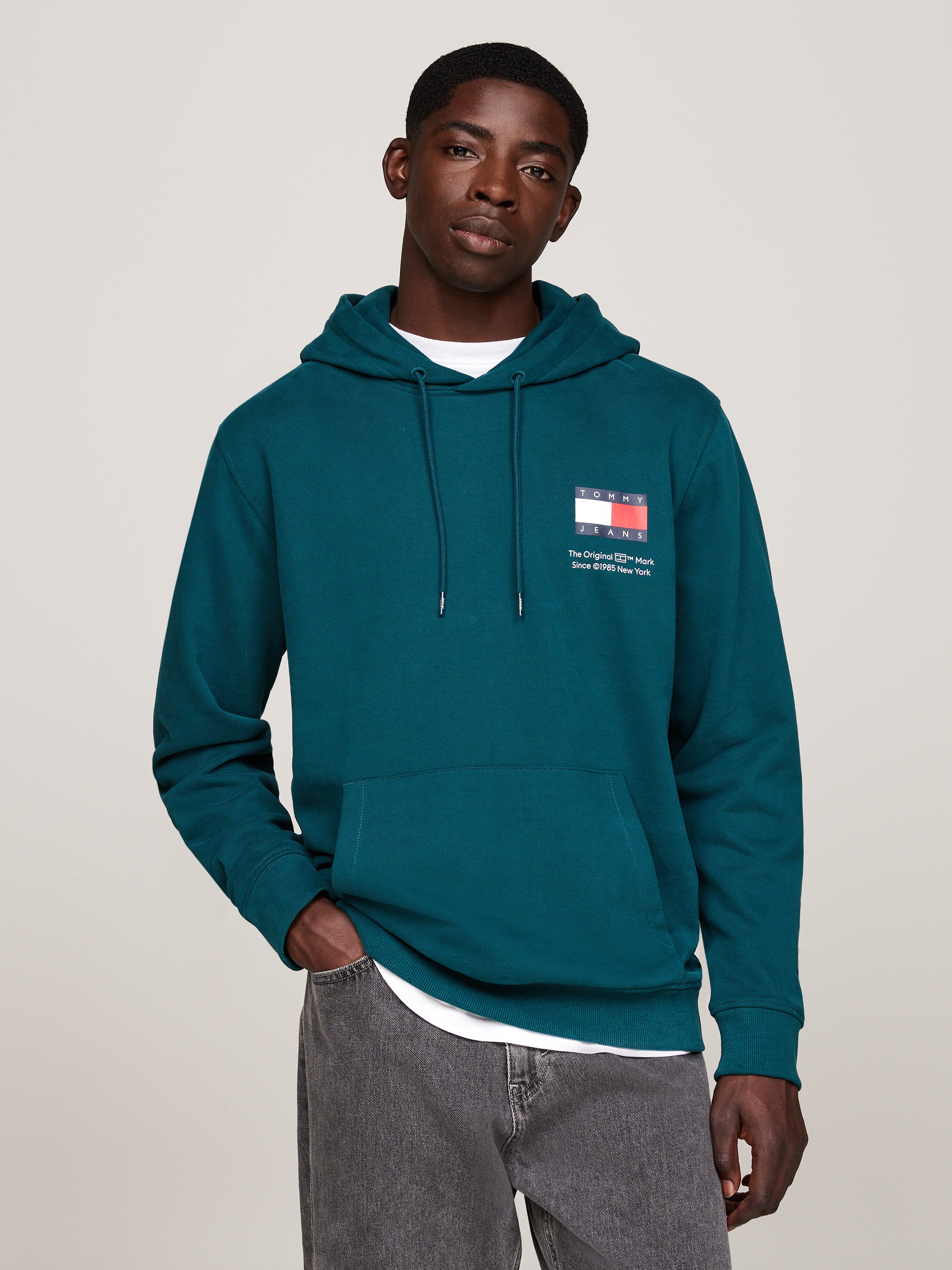 Tommy Jeans Plus Kapuzensweatshirt »TJM REG ESSENTIAL FLAG HOOD EXT«, Große Größen