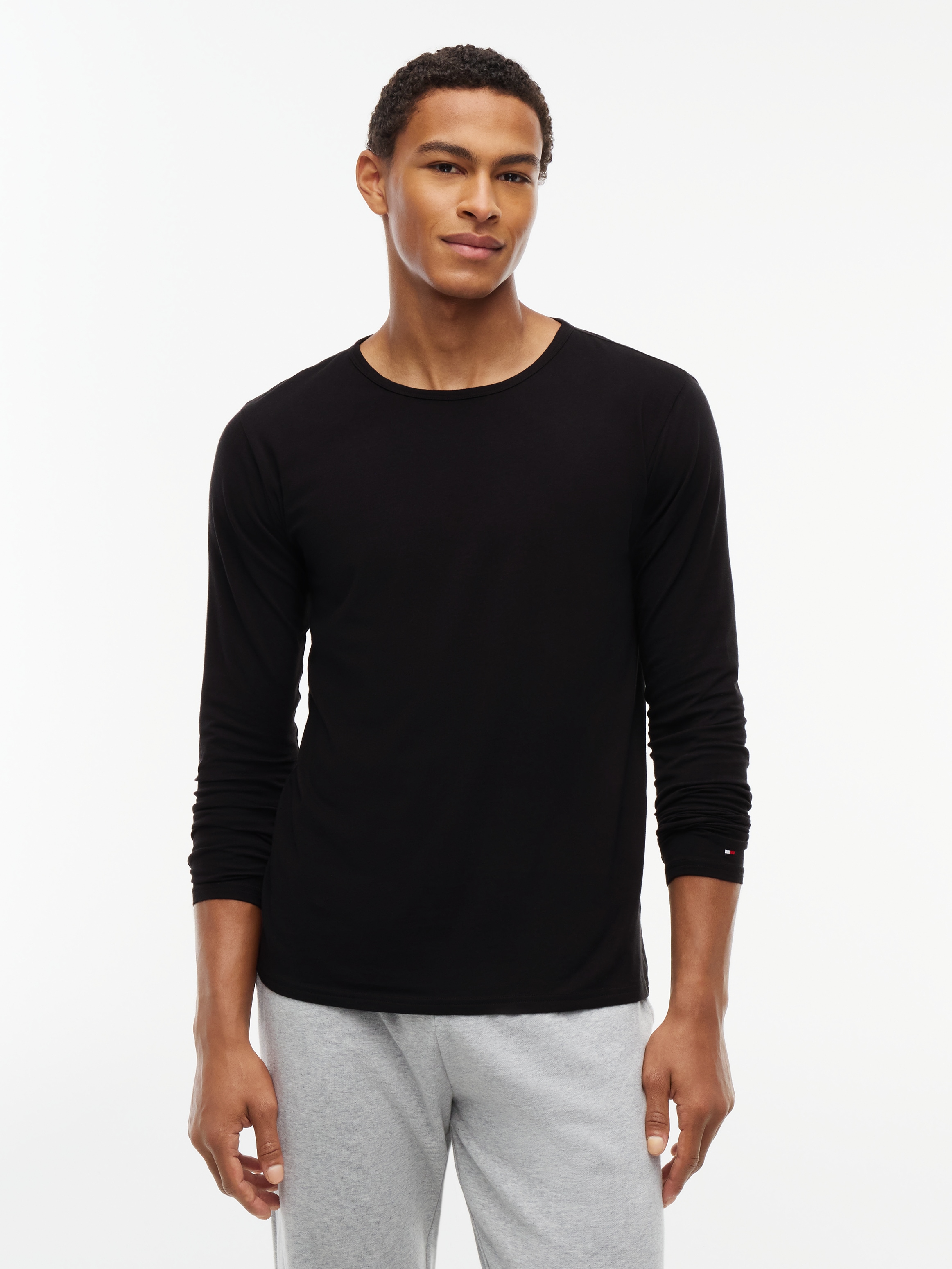 Tommy Hilfiger Underwear T-Shirt »3P LS Tee« Packung, 3er-Pack,  mit Markenlabel