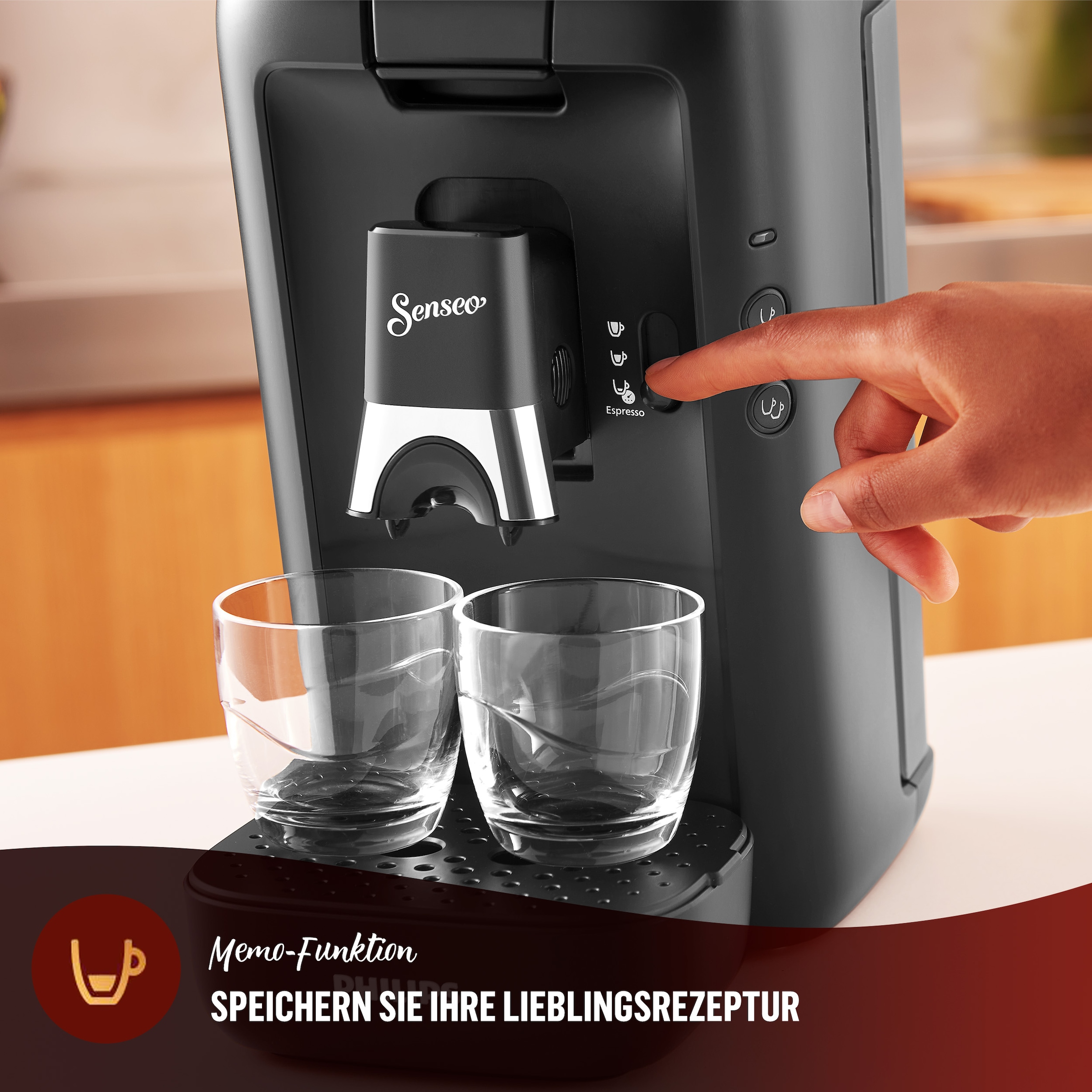 Philips Senseo Kaffeepadmaschine »Maestro CSA260/65«