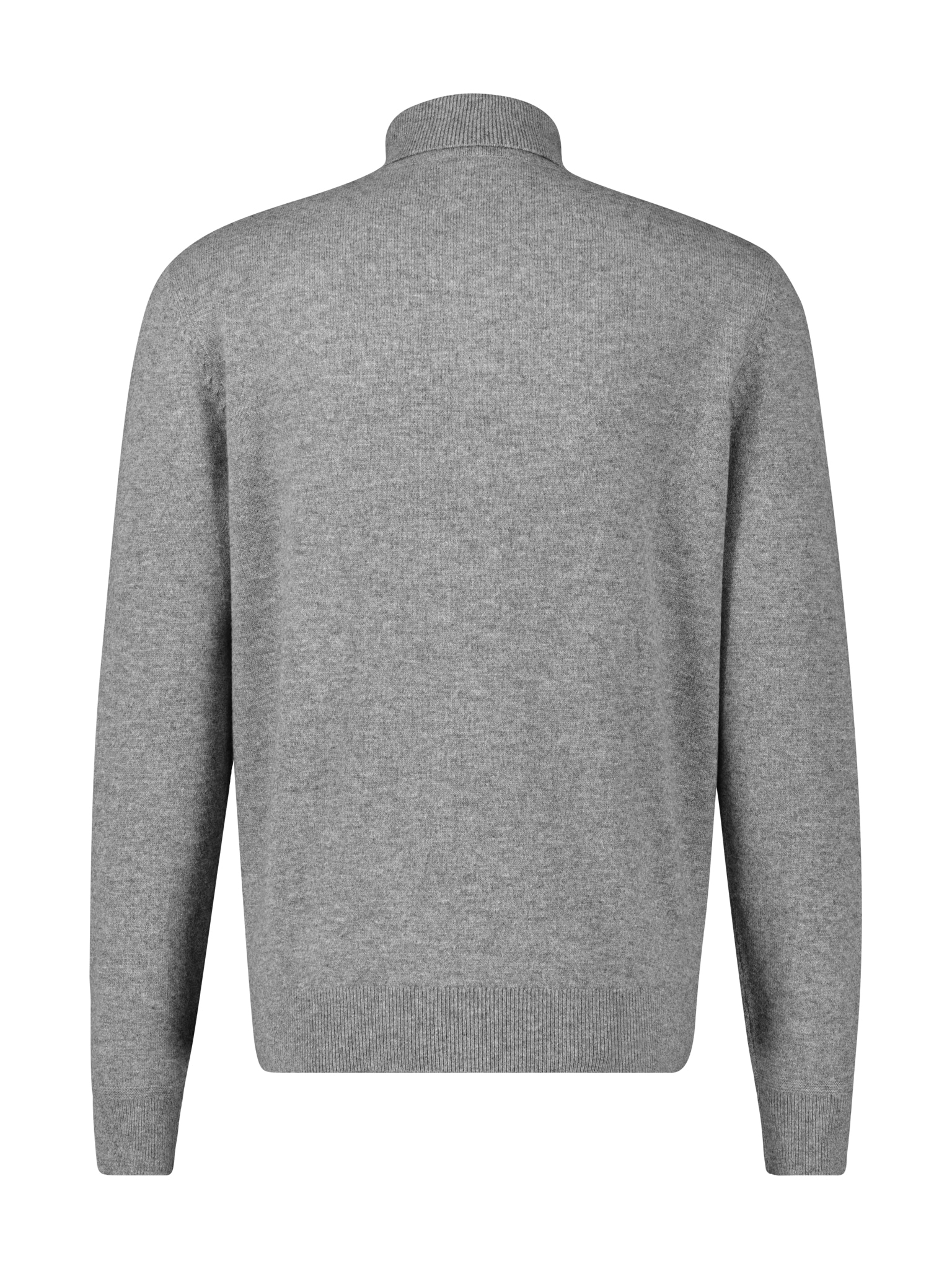 LERROS Rollkragenpullover mit Logo Stickerei