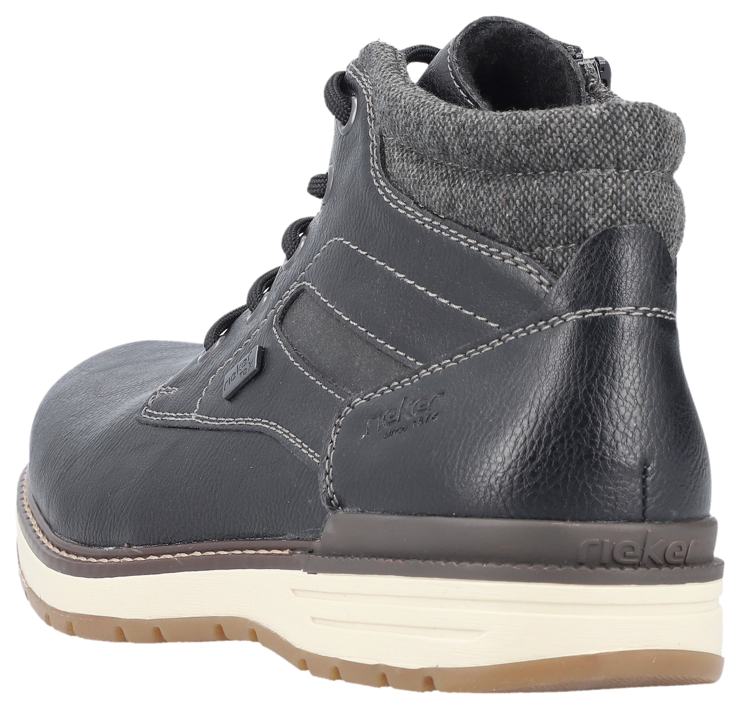 Rieker Winterboots, Schnürboots, Winterstiefelette, TEX-Membran, mit Innenreißverschluss