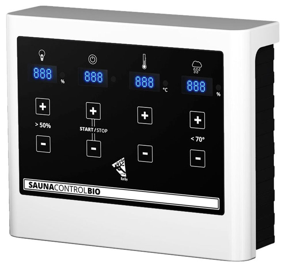 Karibu Saunahaus »Talo 1« Set,  Ofen 9 kW Bio externe Strg easy