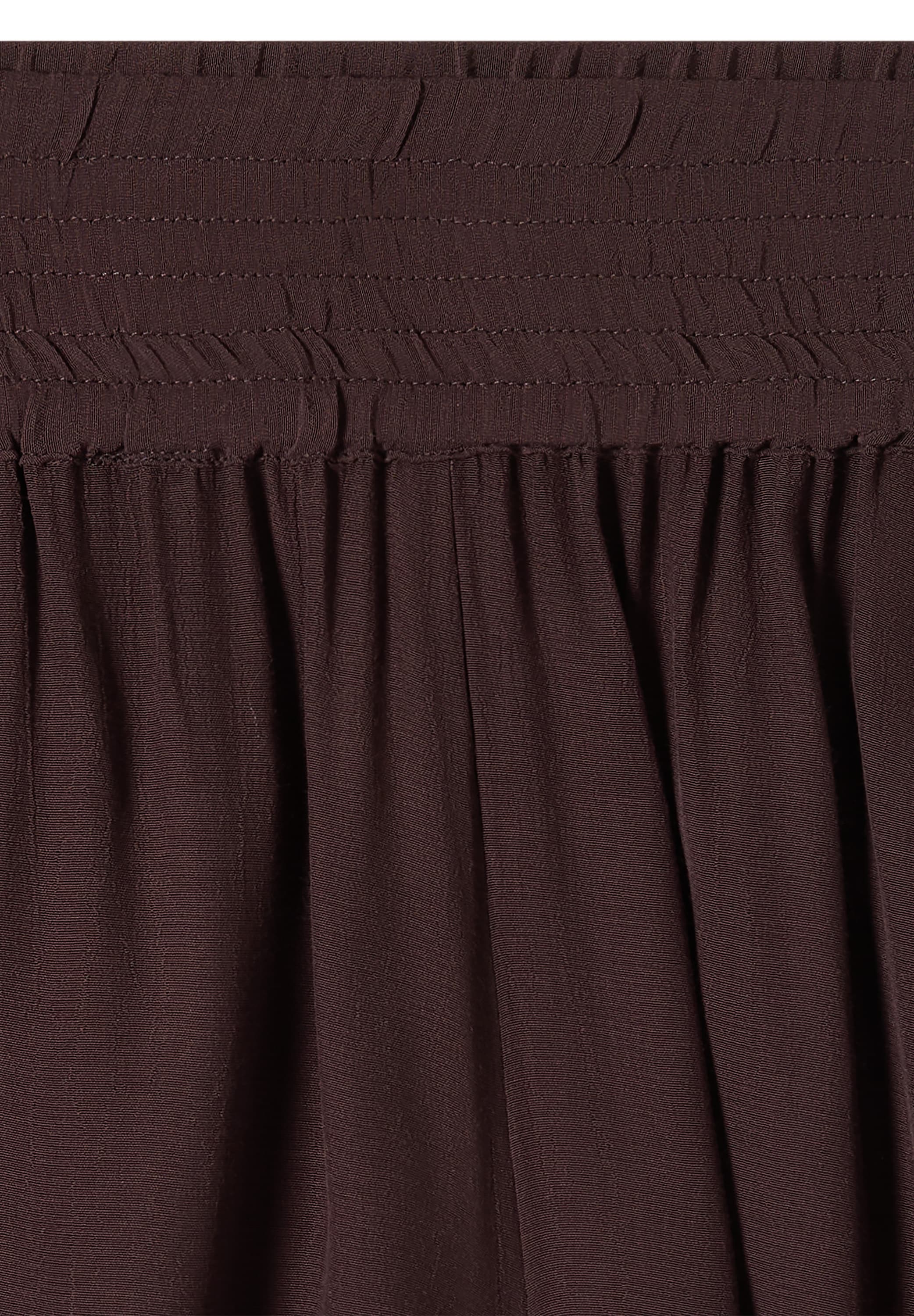 Cecil Stoffhose  Loose Fit, Viskose, feine Struktur