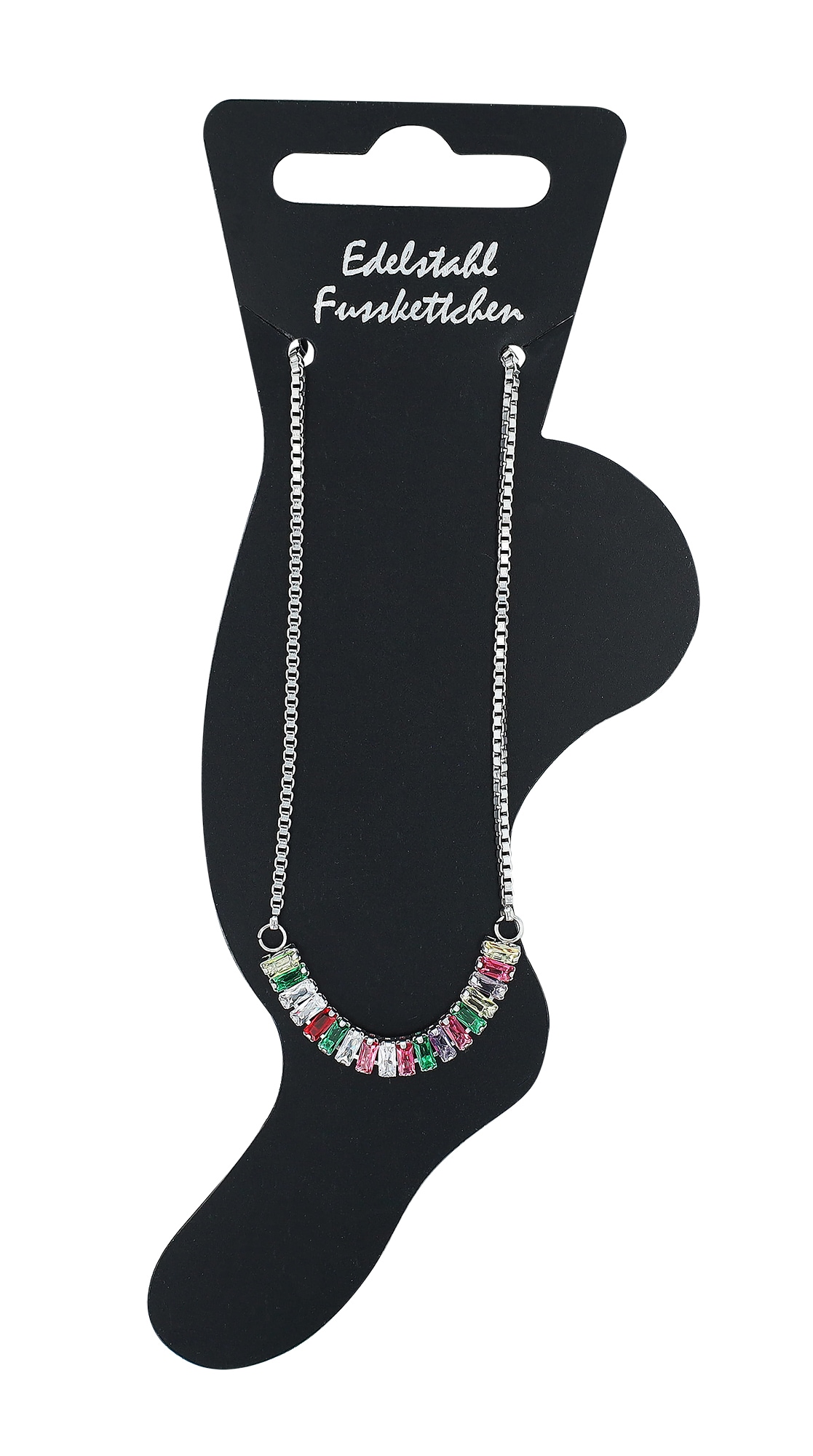 Adelia´s Armband »Damen Armband aus Edelstahl mit Zirkonia 21+5 cm«