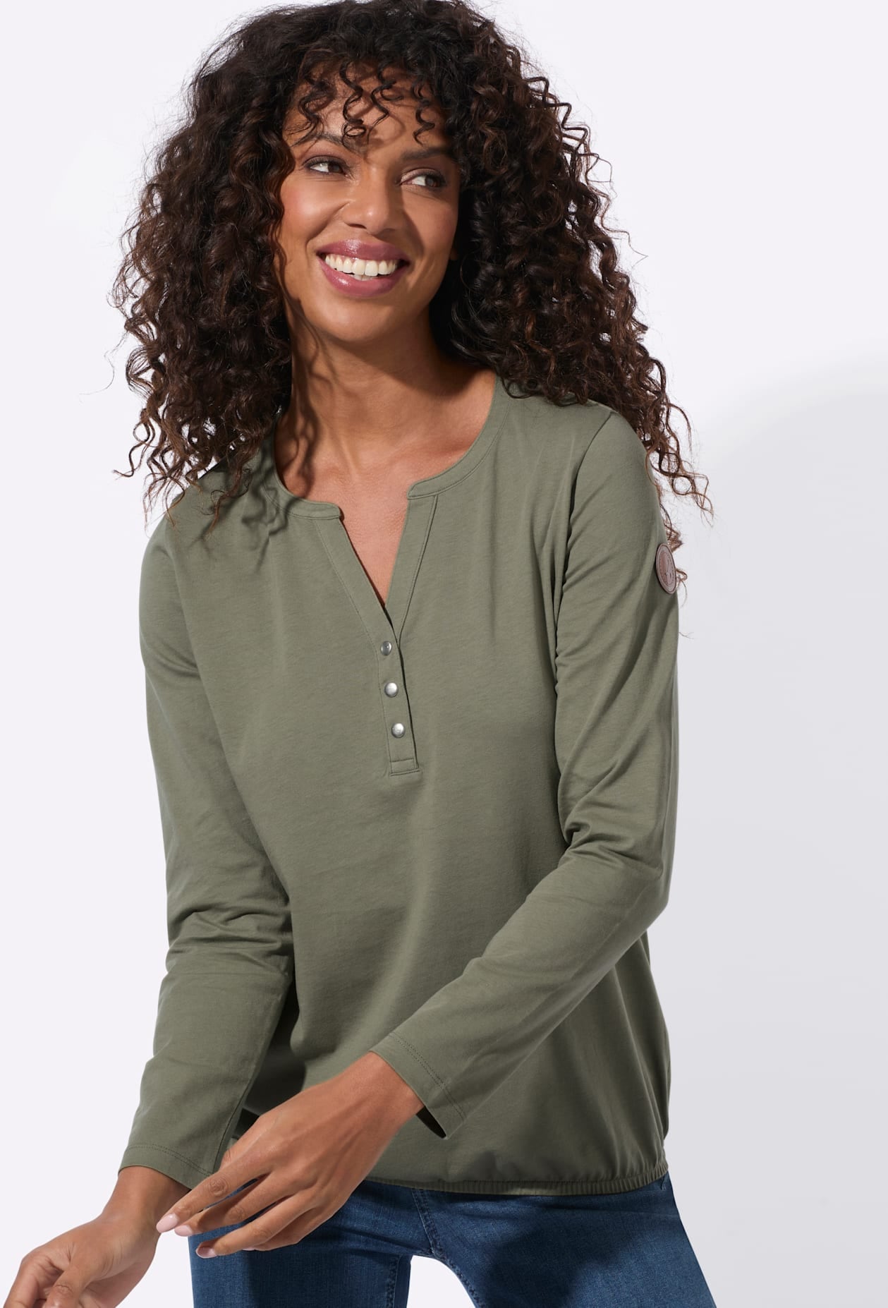 Casual Looks Langarmshirt »Langarm-Shirt« 1