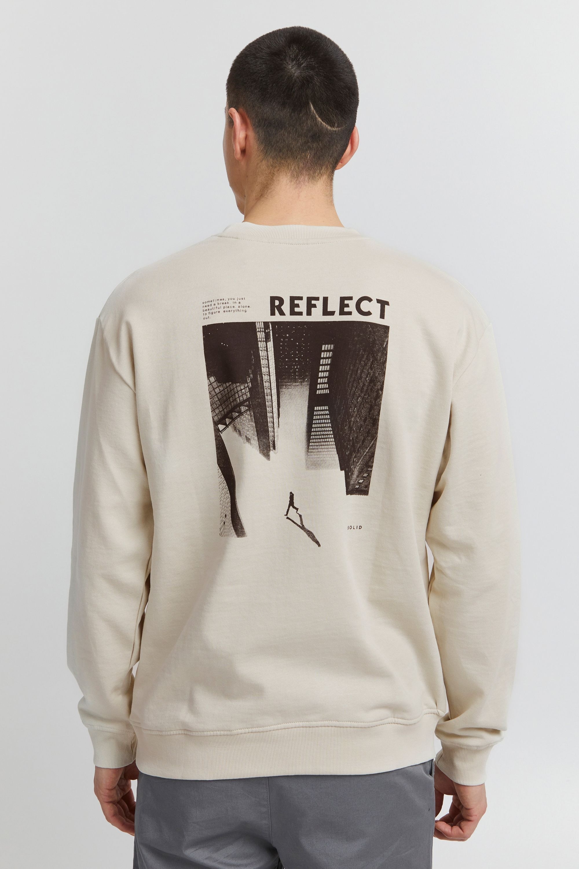 !Solid Longpullover »Sweatshirtpullover SDBellamy«