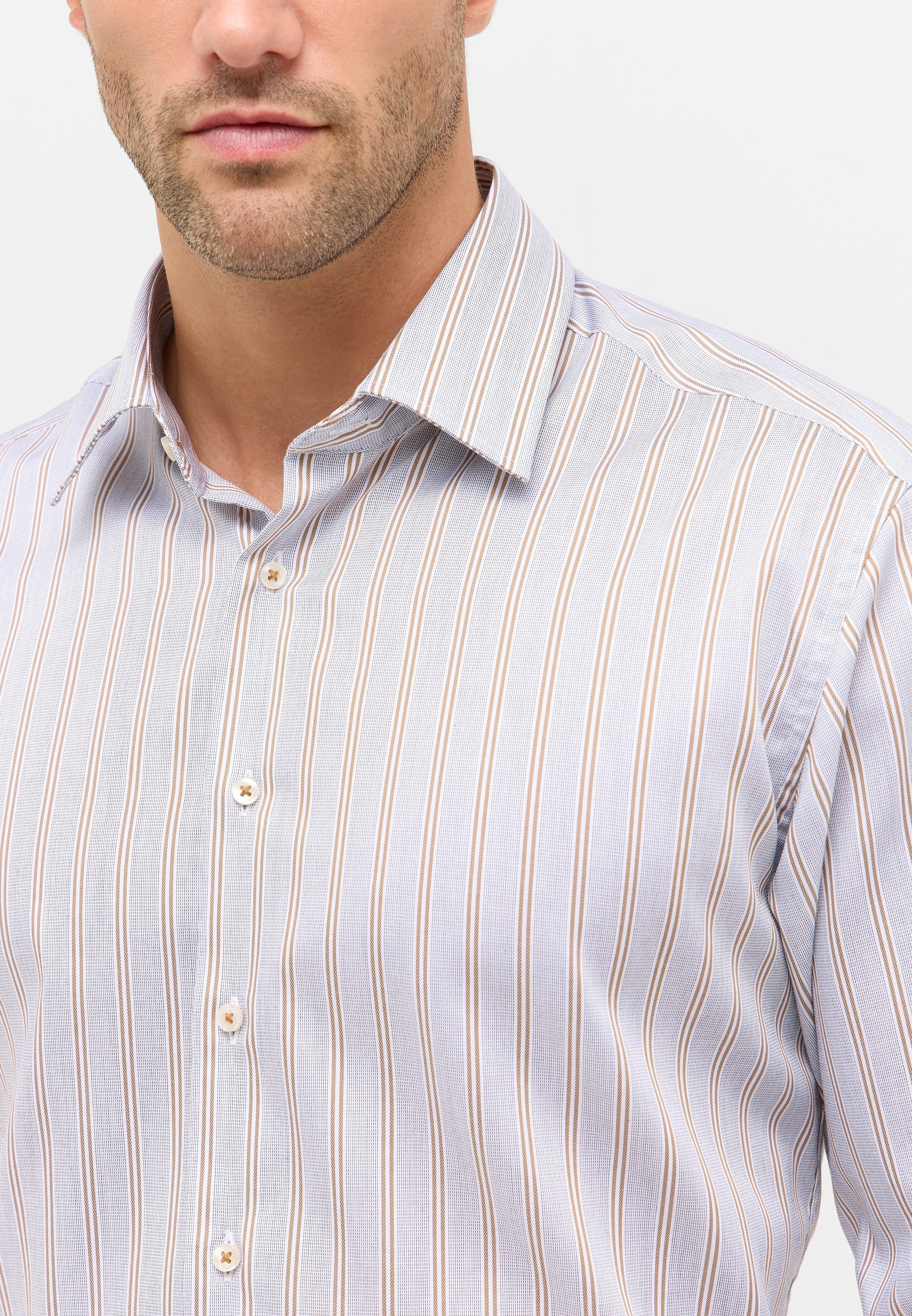 Eterna Langarmhemd »MODERN FIT«, NON IRON (bügelfrei)