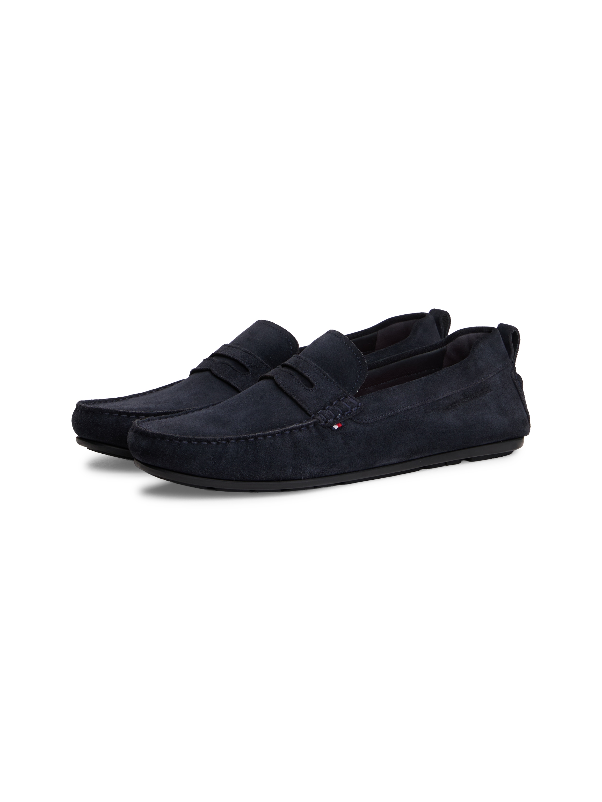 Tommy Hilfiger Slipper »CORE HILFIEGR SUEDE DRIVER«  Flats, Schlupfschuh in Mokassin-Optik