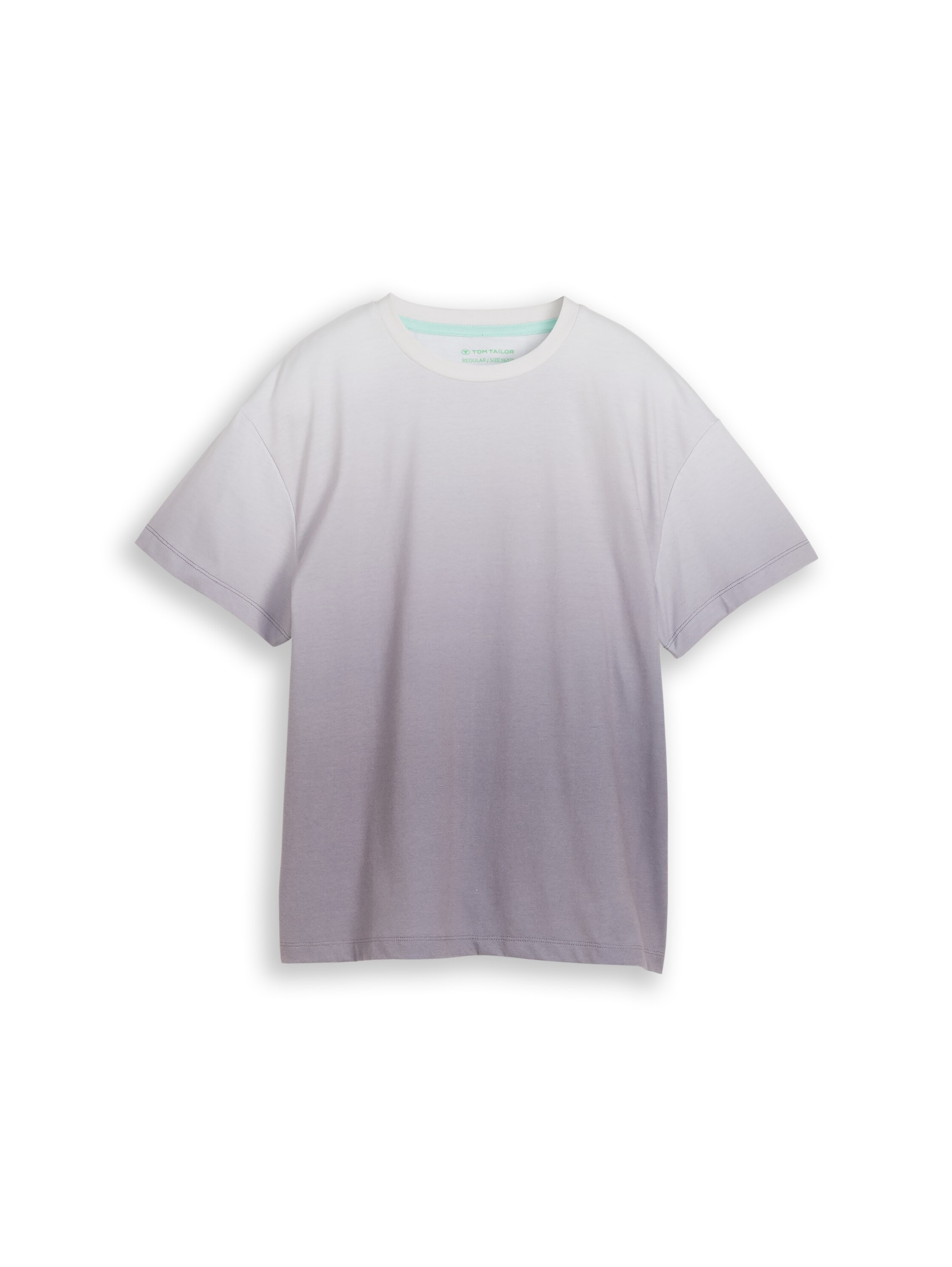 TOM TAILOR Kurzarmshirt mit Rückenprint und Farvbverlauf
