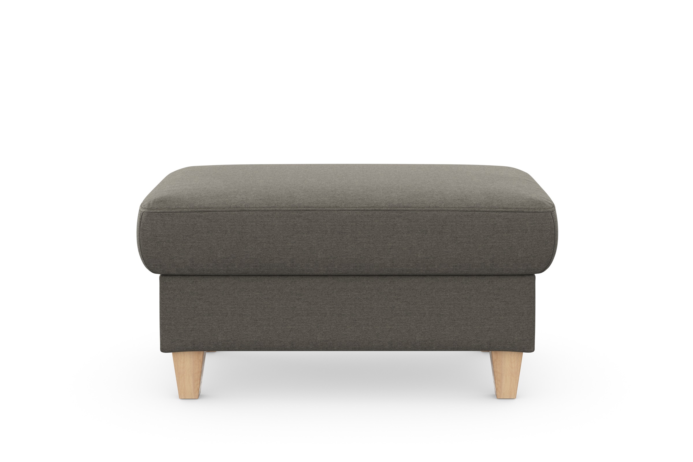 sit&more Stauraumhocker »Farö«, mit Stauraum und Federkern und naturfarbenen Füßen
