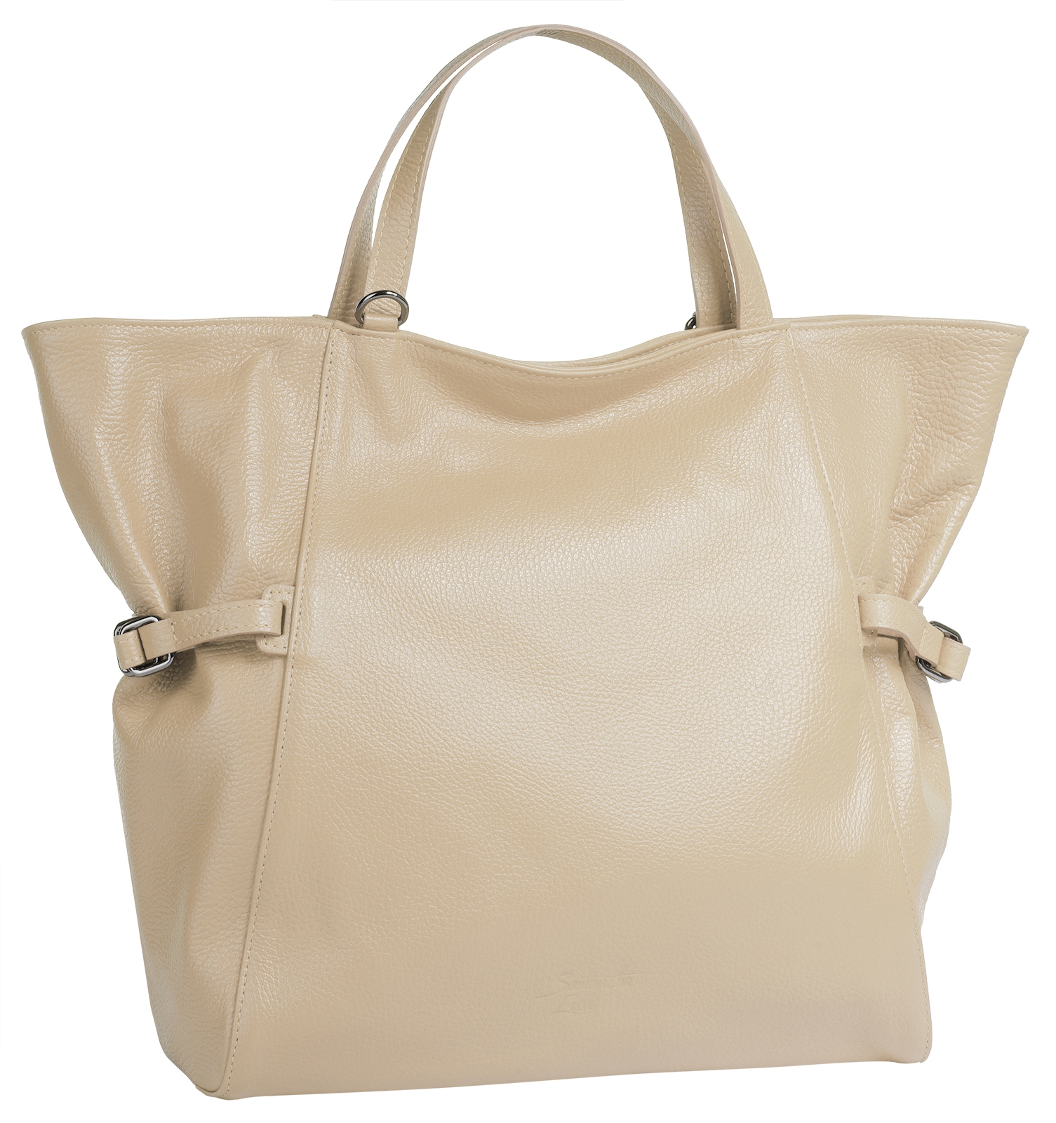 Samantha Look Shopper, echt Leder, Made in Italy