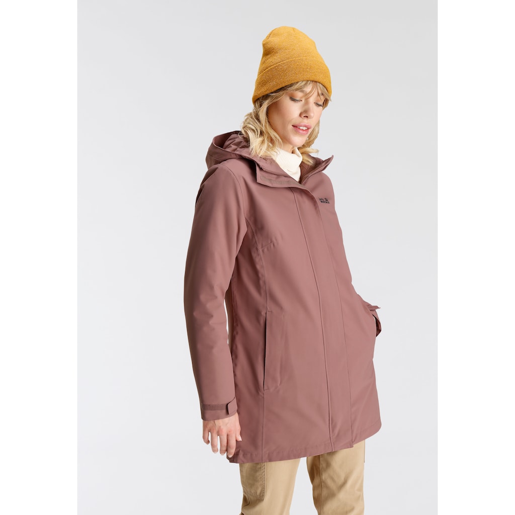 Jack Wolfskin Parka »KIOLA«, mit Kapuze