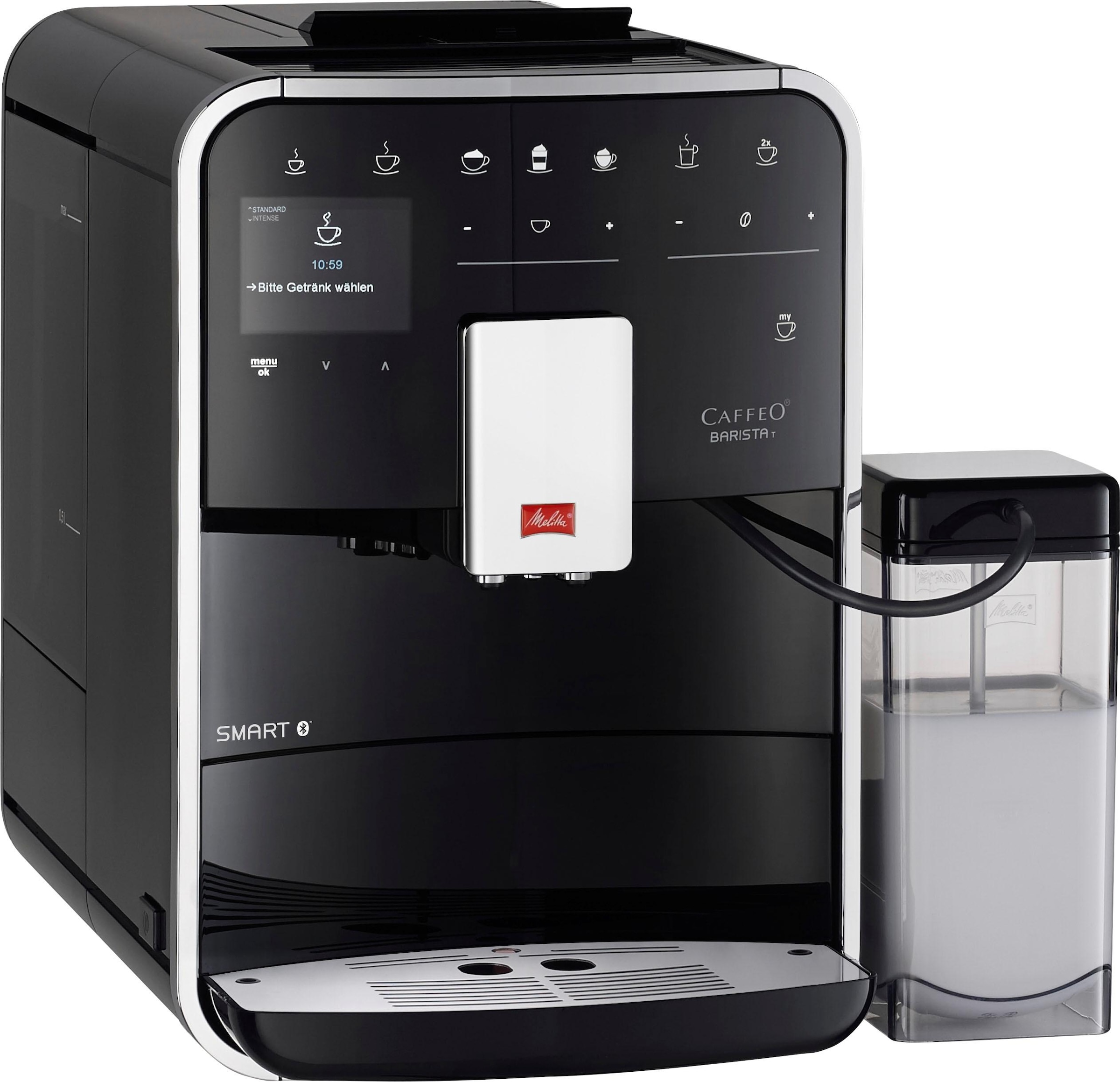Melitta Kaffeevollautomat »Barista T Smart® F 83/0-102, schwarz«, 4  Benutzerprofile&18 Kaffeerezepte, nach italienischem Originalrezept jetzt  bestellen bei OTTO