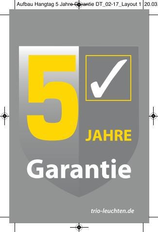 flammig-flammig, bei 3000K, über 4800 Wandschalter Leuchten dimmbar (100%/50%/25%), TRIO 4 OTTO Lumen Deckenleuchte »Rondo«, LED