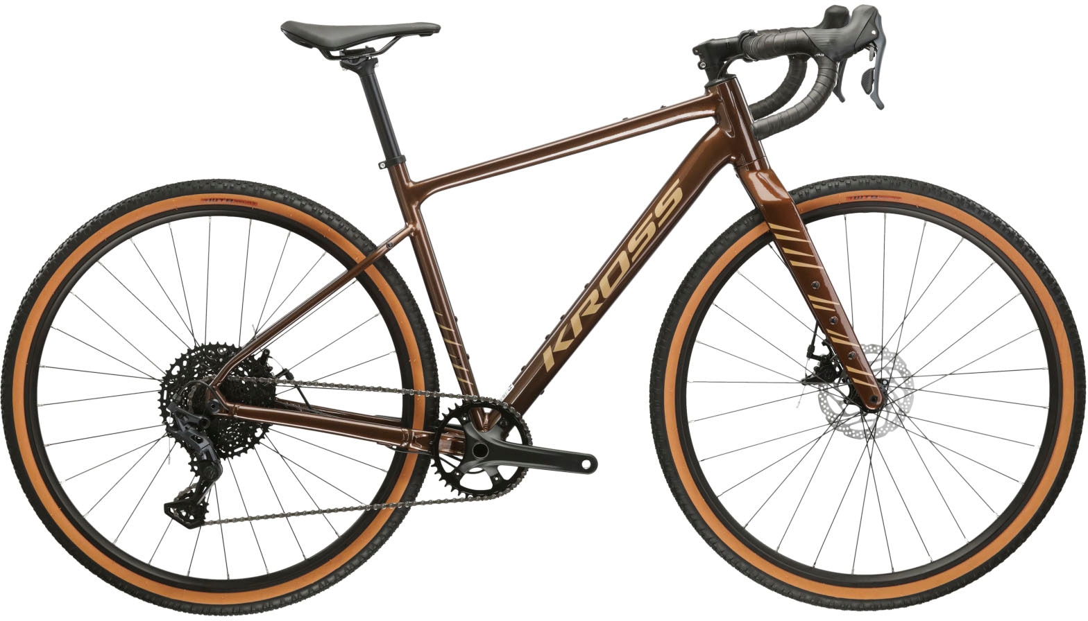 Kross Gravelbike »Gravelbike Esker 2.0« 10 Gang Kettenschaltung in braun, Größe 28 Zoll (71,12 cm) hinten: 28 Zoll (71,12 cm)