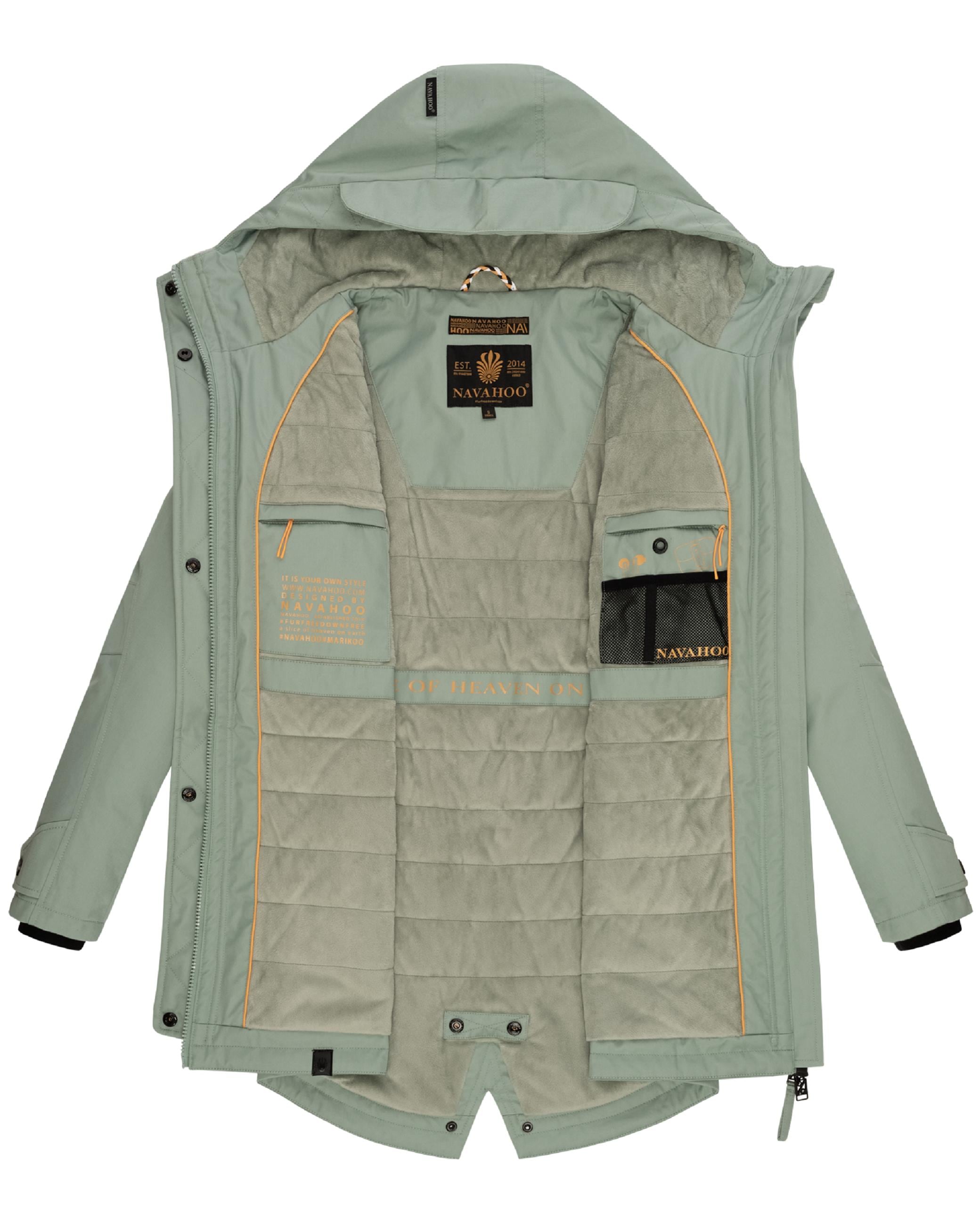 Navahoo Parka »Winterjacke Brinjaa«, mit Kapuze, Modischer Winter Kurzmantel mit zahlreichen Taschen