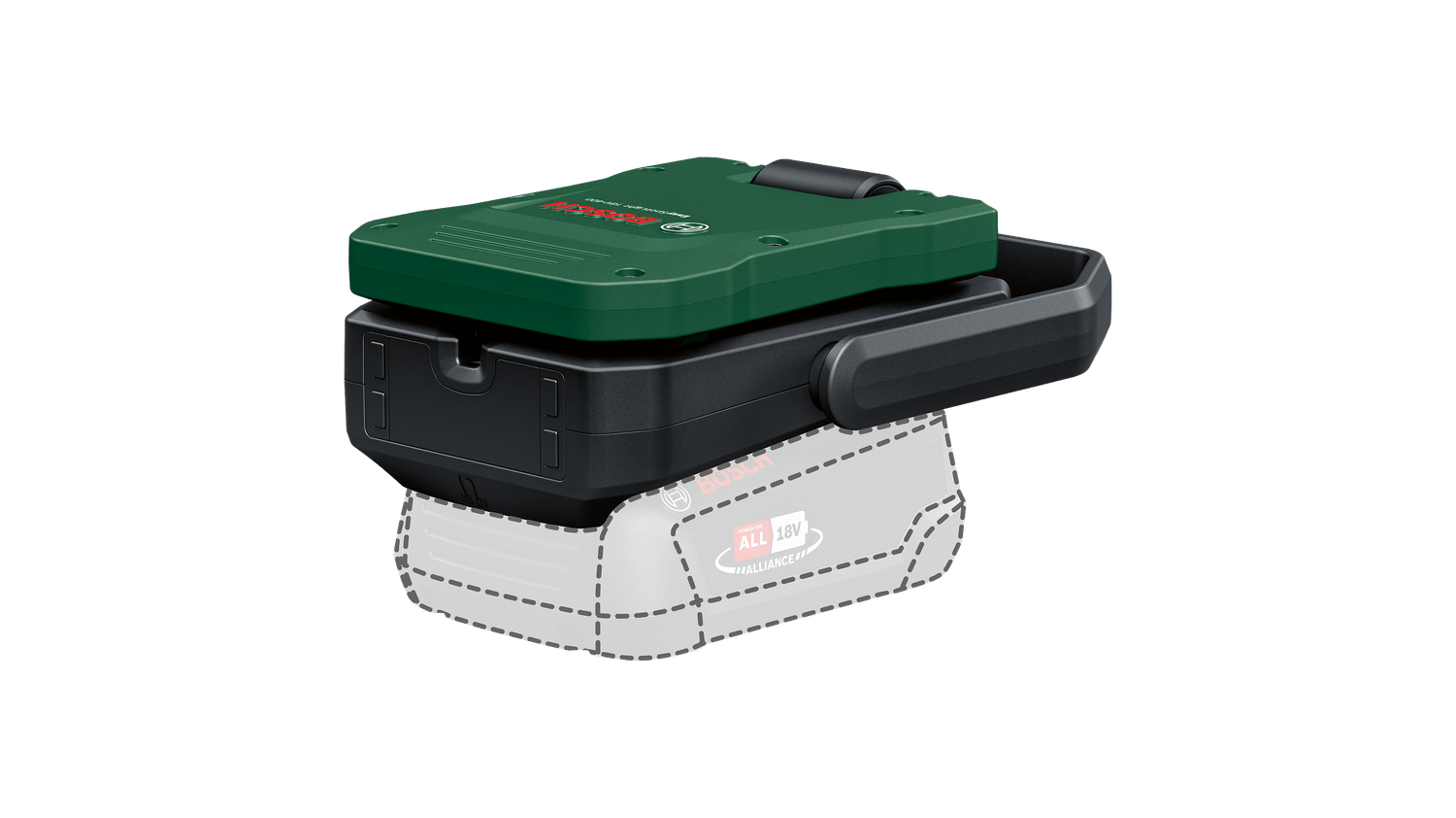 Bosch Home & Garden Arbeitsleuchte »Akku-LED-Leuchte »EasySpotLight 18V-400««, Vielseitige LED-Leuchte für den Innen- und Außenbereich, ohne Akku