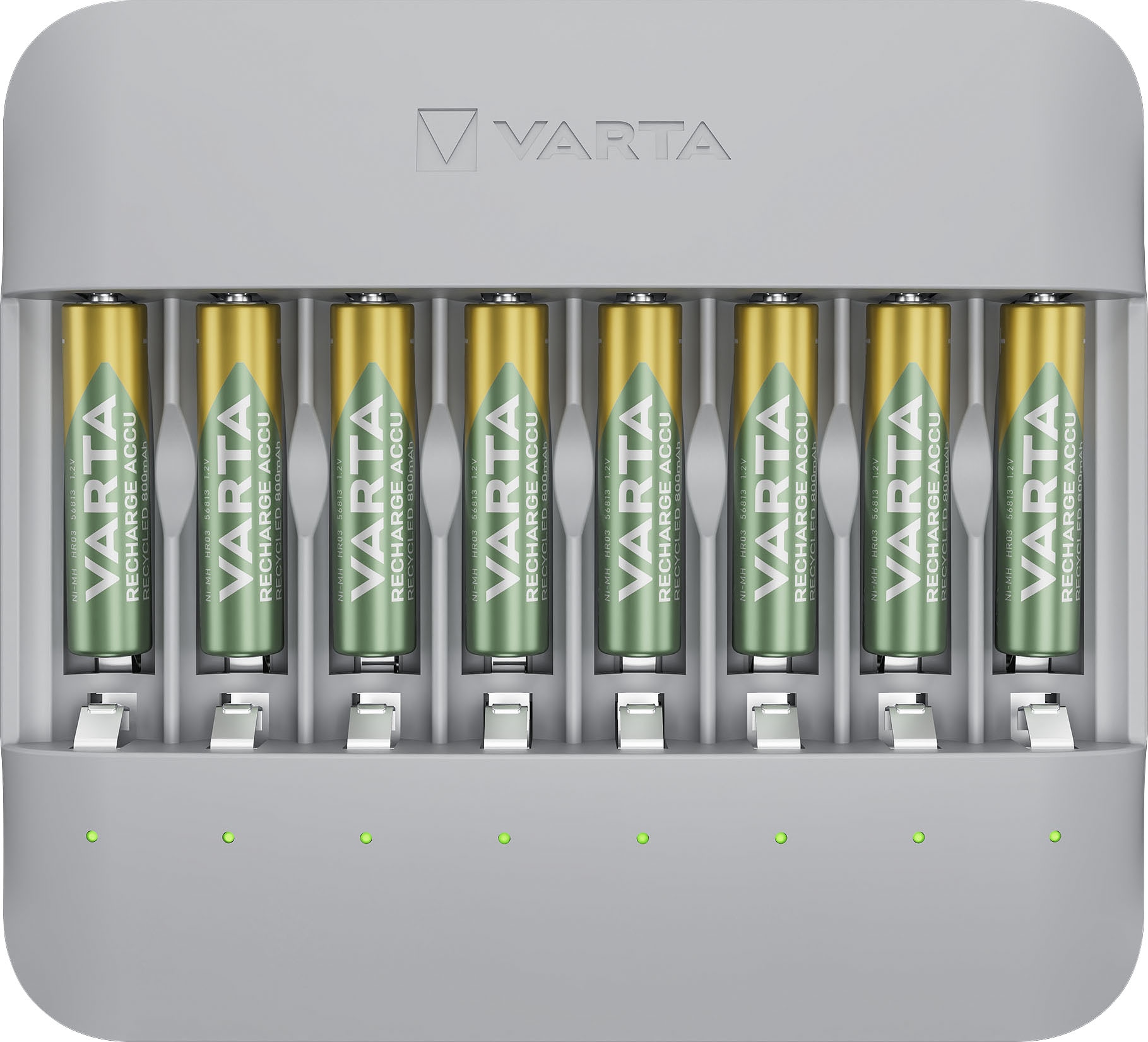 VARTA Batterie-Ladegerät »Eco Charger Multi Recycled«, 2000 mA