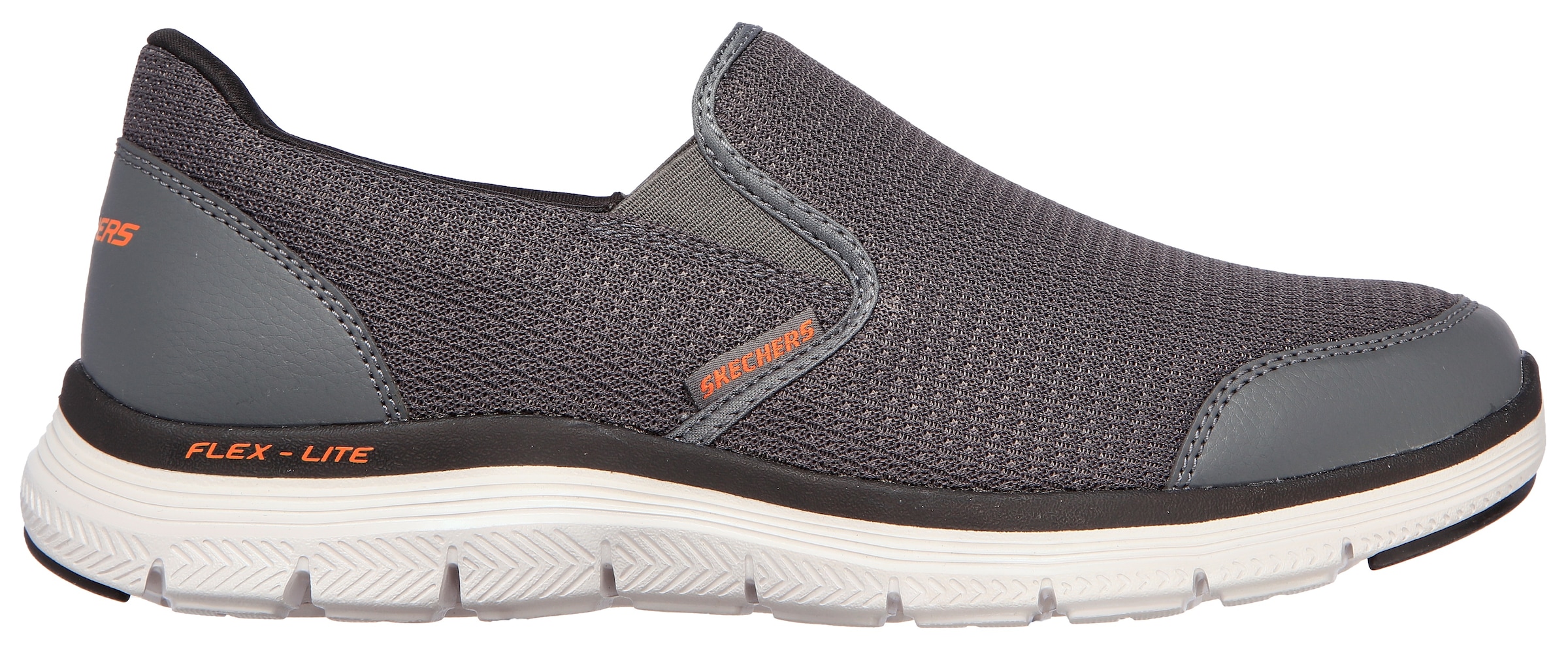 Skechers Slip-On Sneaker »FLEX ADVANTAGE 4.0«, Slipper, Schhlupfschuh, Komfortschuh mit Air Cooled Memory Foam