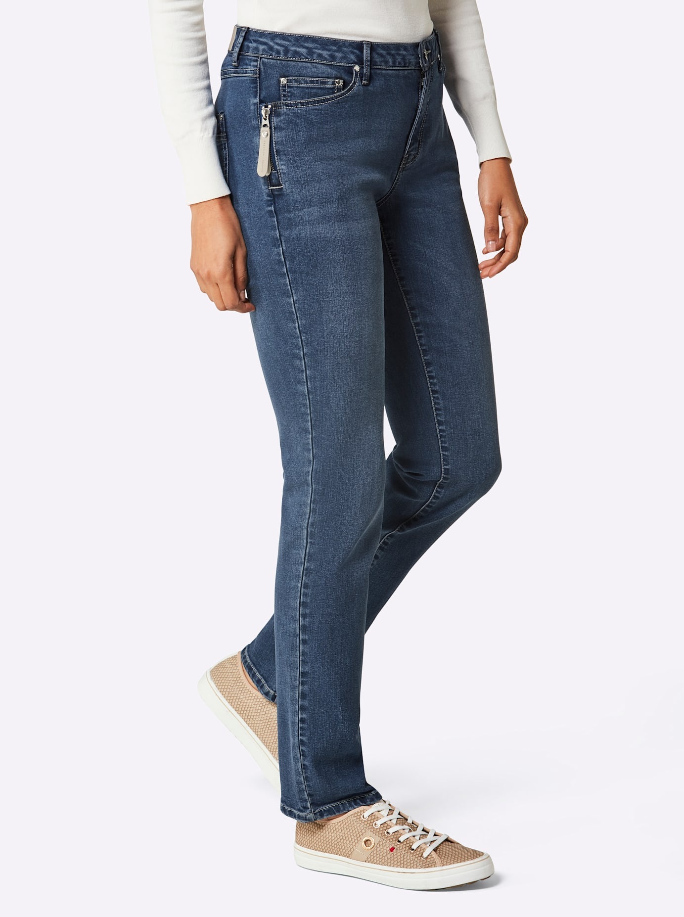 CREATION L PREMIUM 5-Pocket-Jeans, (1 tlg.)
