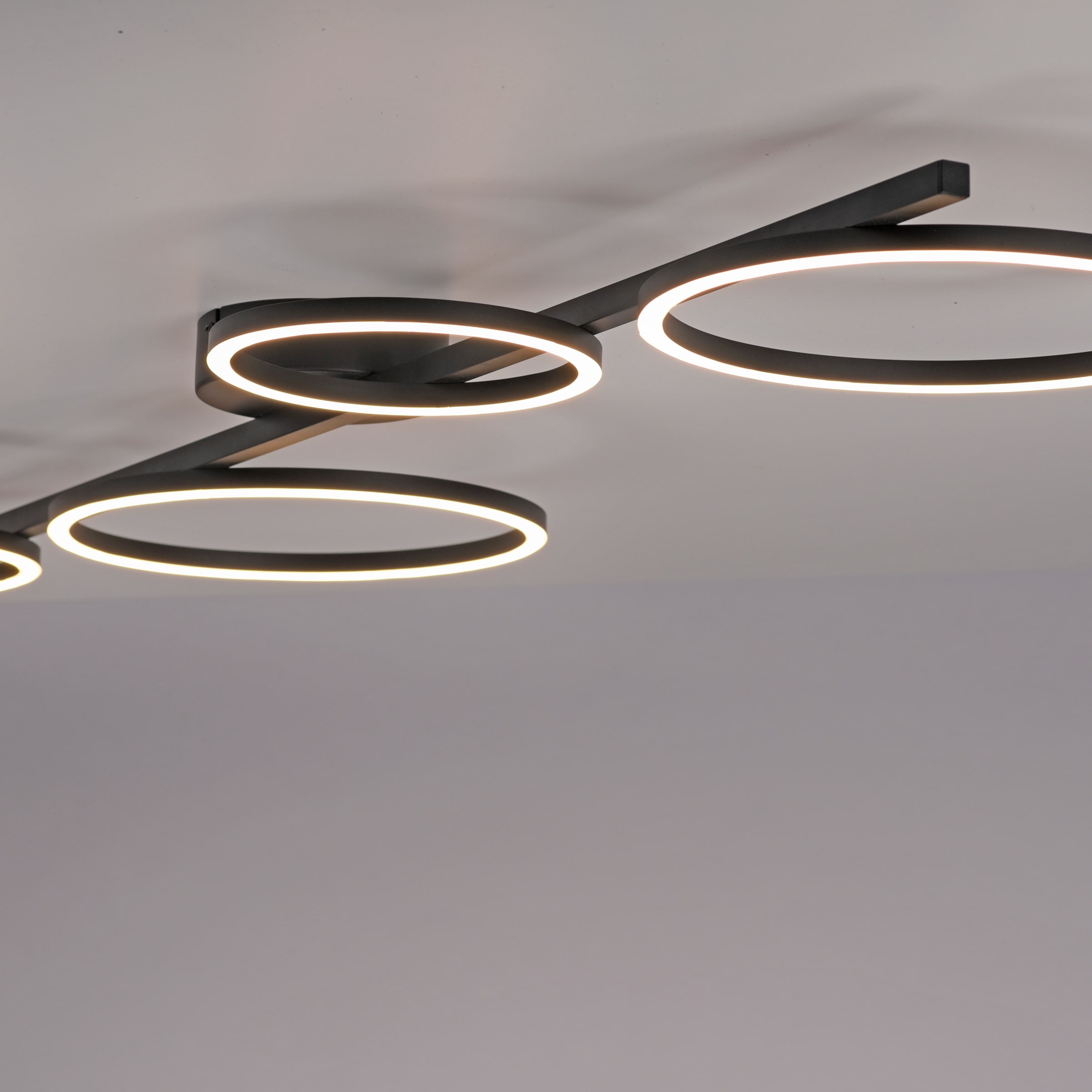 JUST LIGHT Deckenleuchte »MINI RITUS«, 1 flammig, Leuchtmittel LED-Board | LED fest integriert, LED, dimmbar, Switchmo, Memory, nach Trennung vom Netz