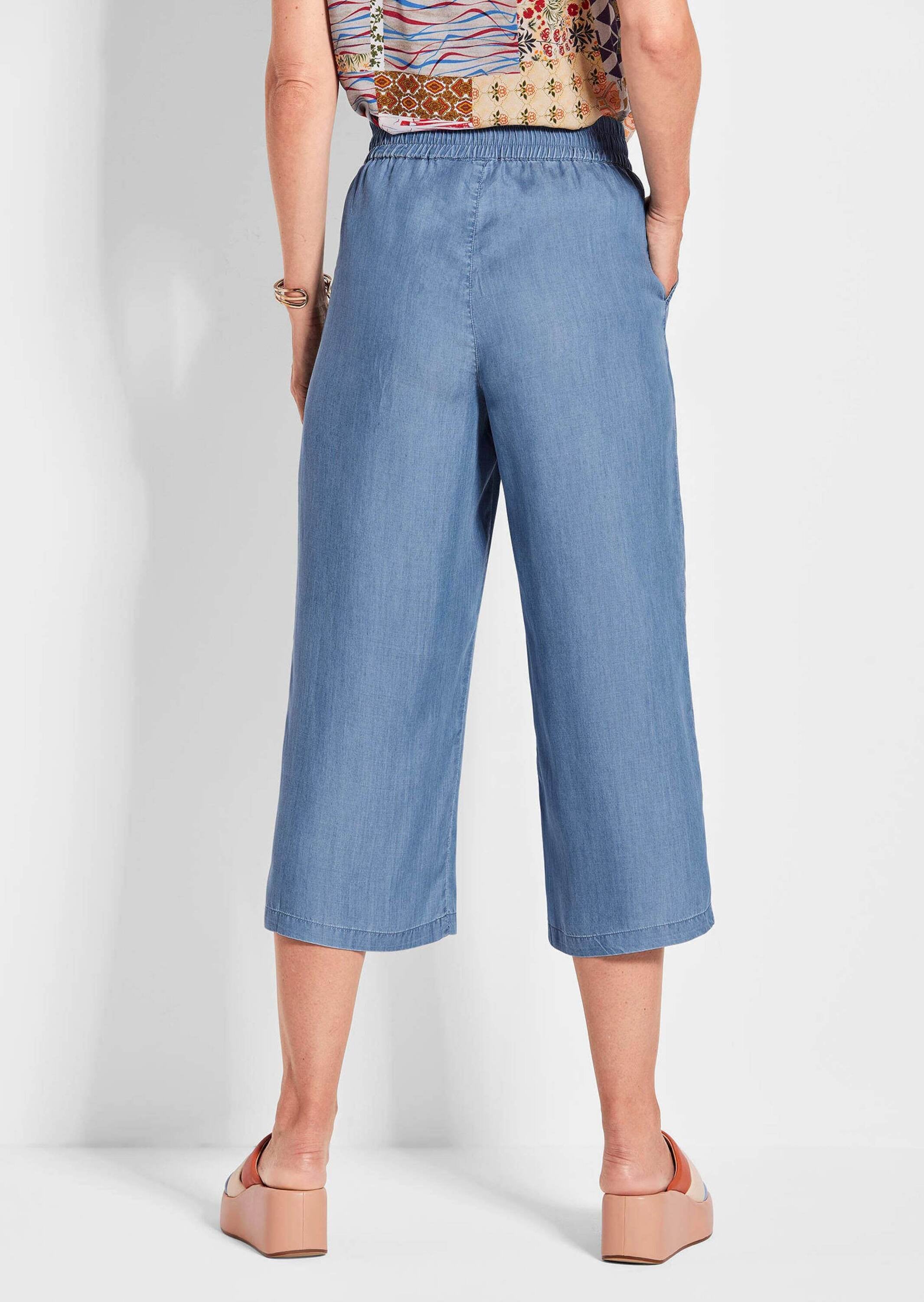 GOLDNER 2-in-1-Hose »Kurzgröße Bequeme Culotte in verkürzter Länge«