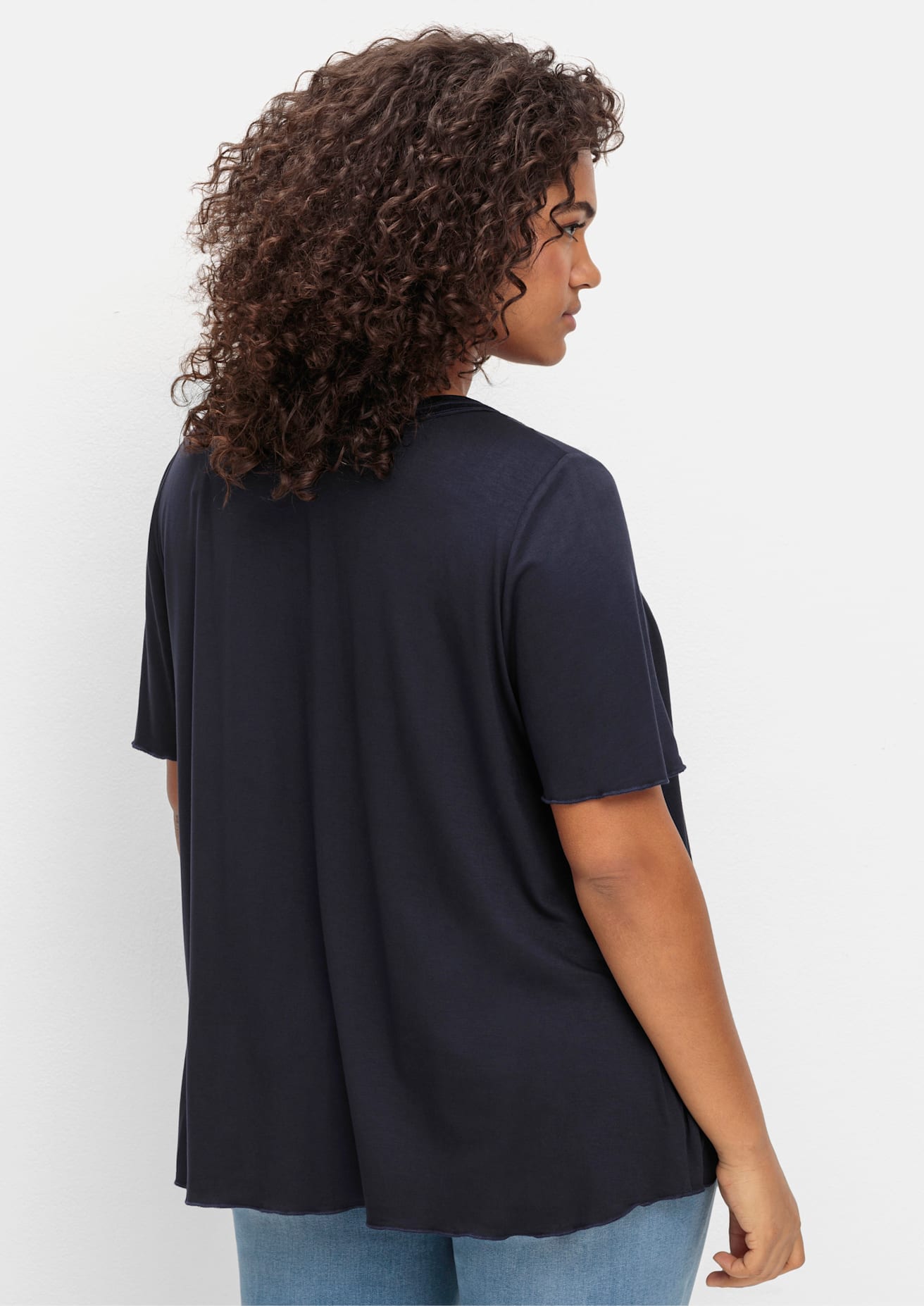 Sheego T-Shirt »T-Shirt«, (1 tlg.)