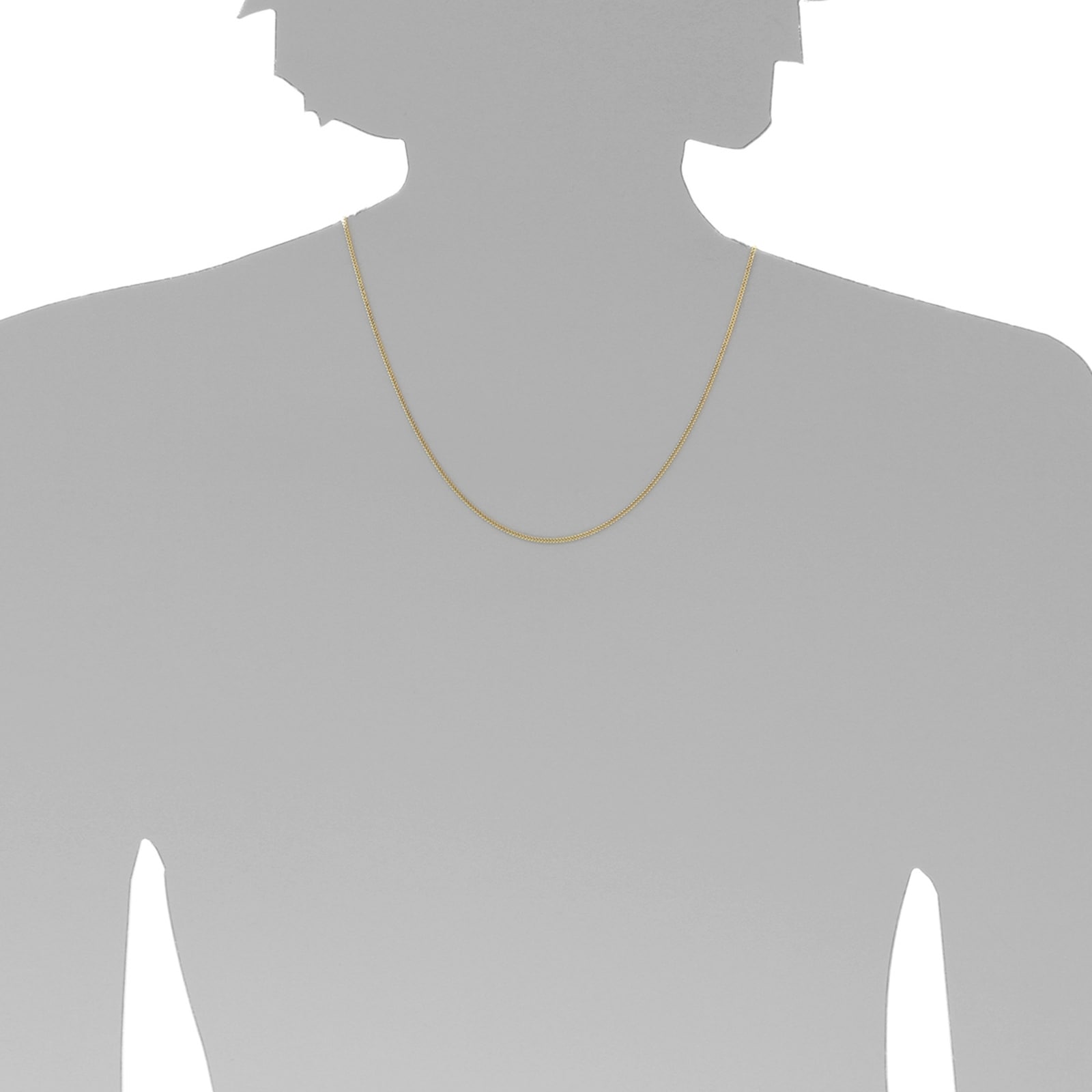 OSTSEE-SCHMUCK Goldkette »- Panzer 1,3 mm - Gold 333/000 -,«